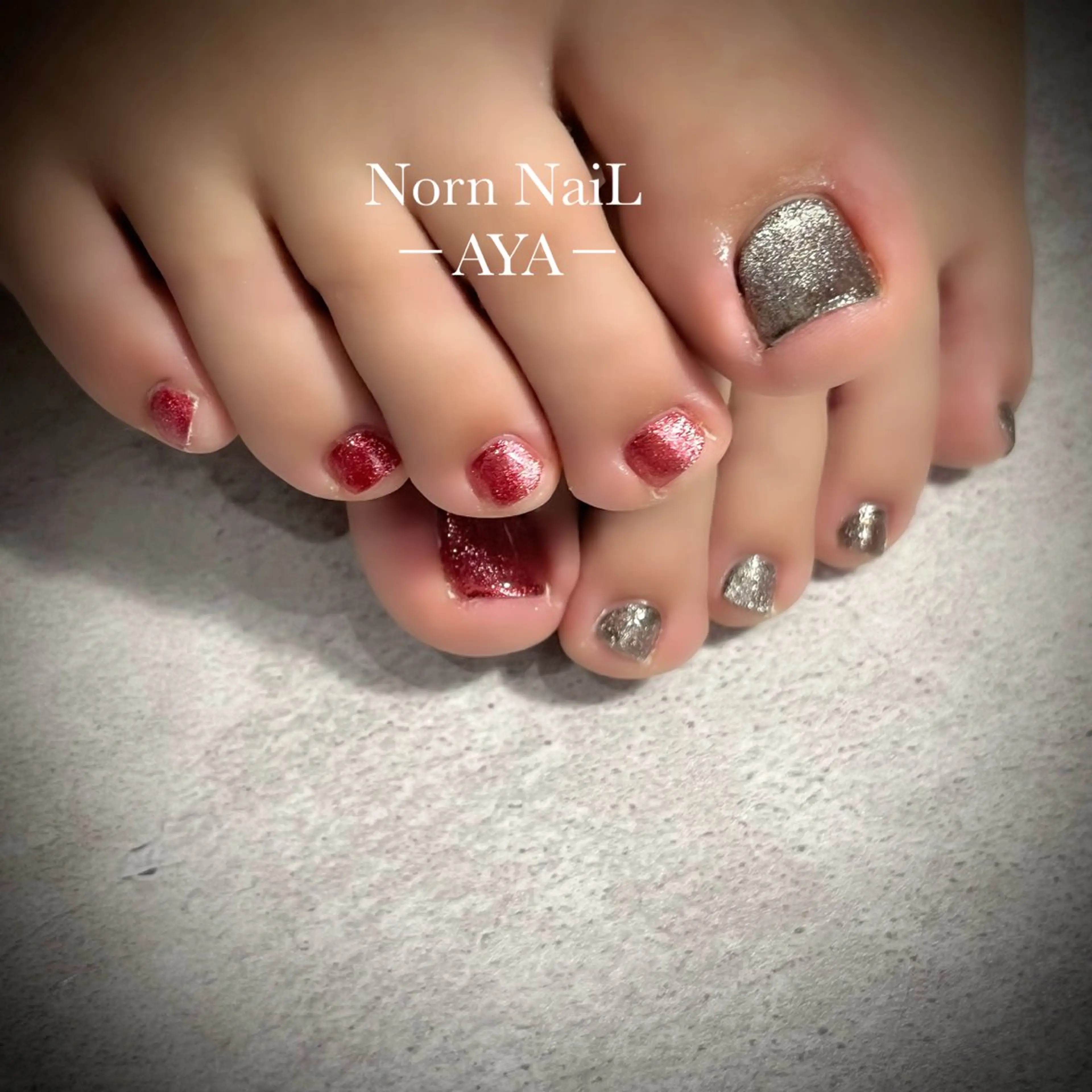 ネイル フットネイル U Ayaのネイルデザイン