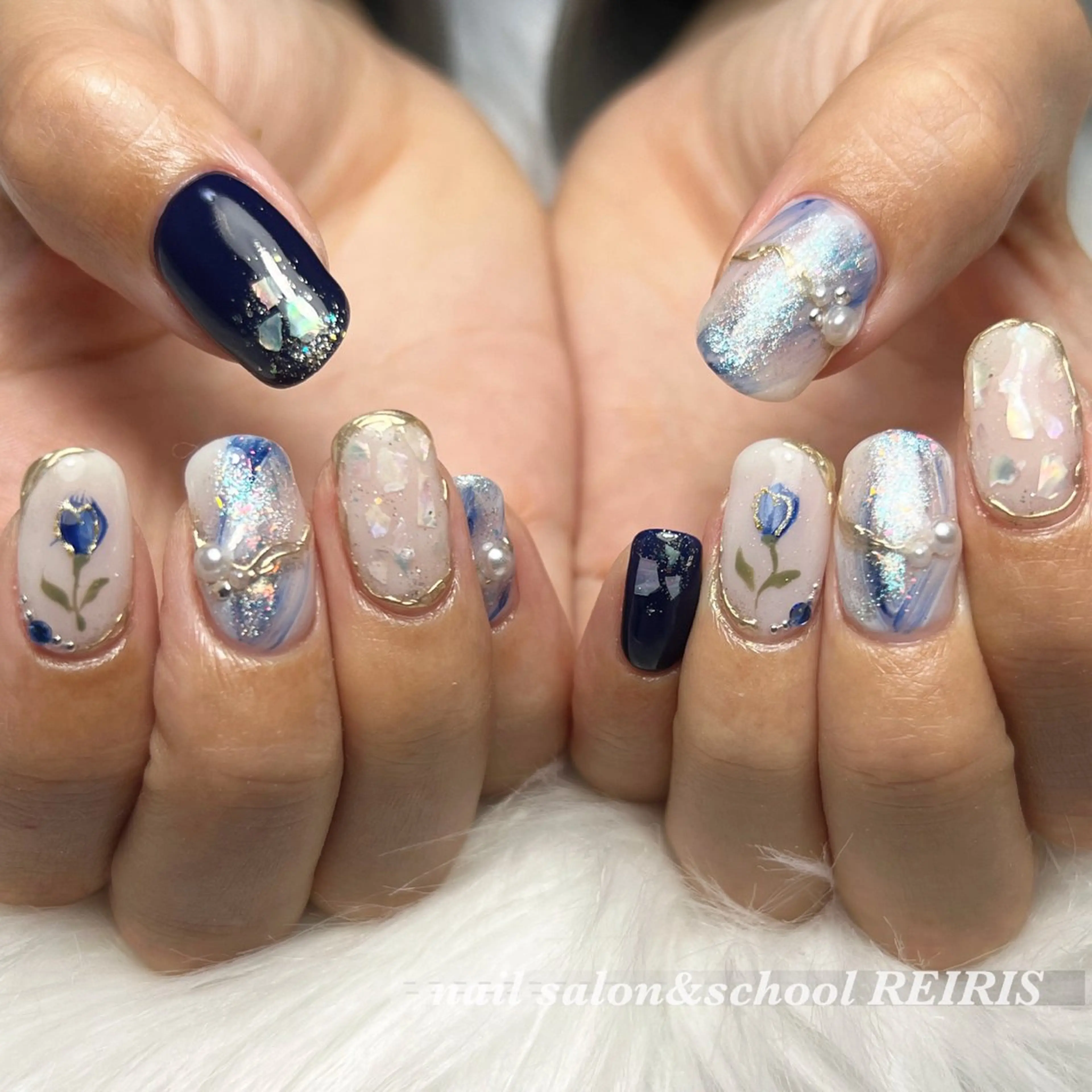 ネイル ハンドネイル Nail salon REIRISのネイルデザイン