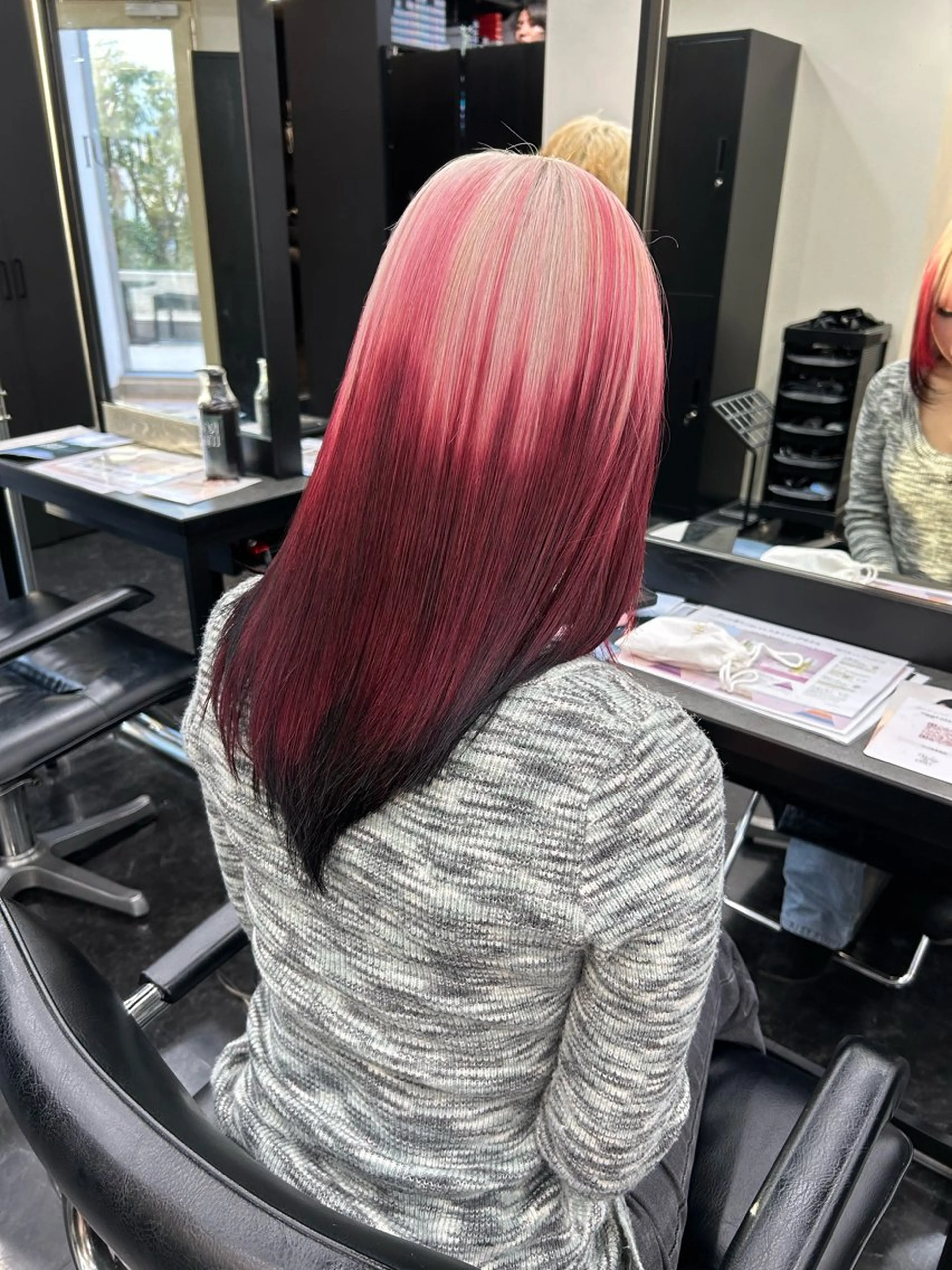 ミディアム ヘアカラー 鈴木 華奈のヘアスタイル