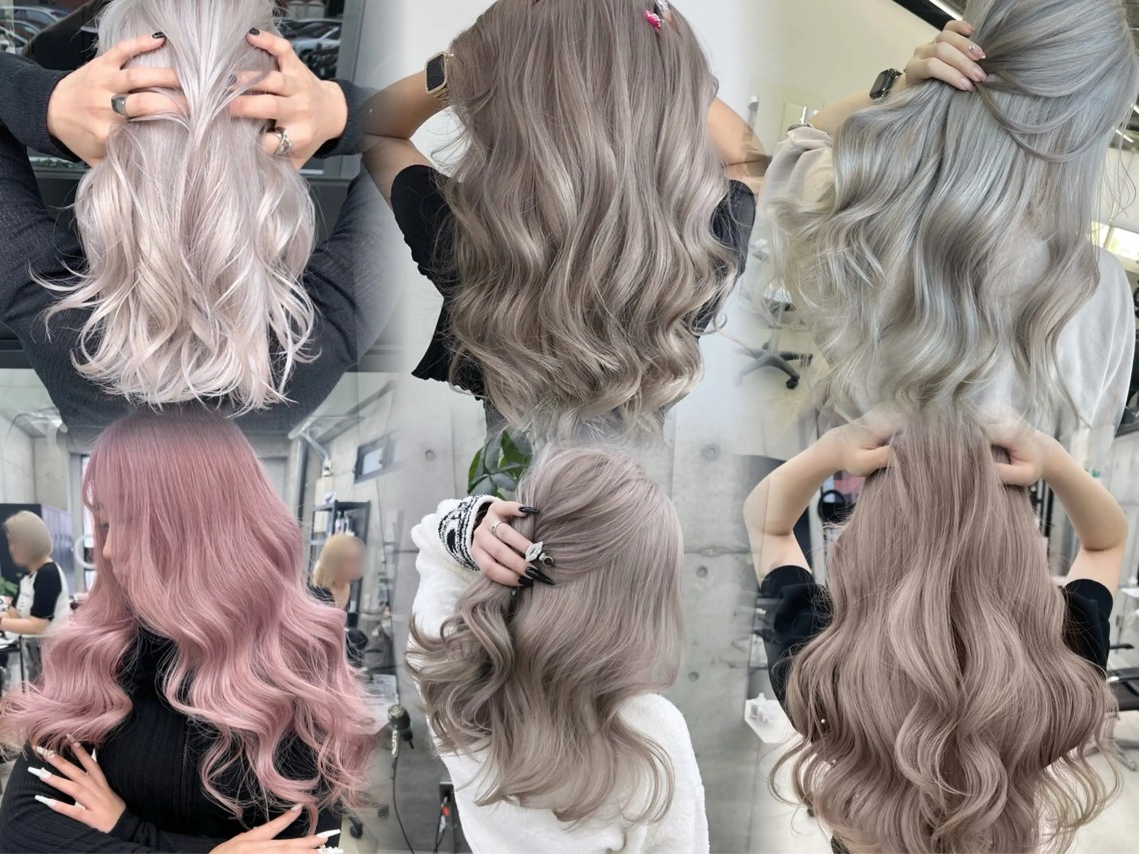 カラー ヘアカラー はづき/ハイトーン /名古屋栄/ギャルのヘアスタイル