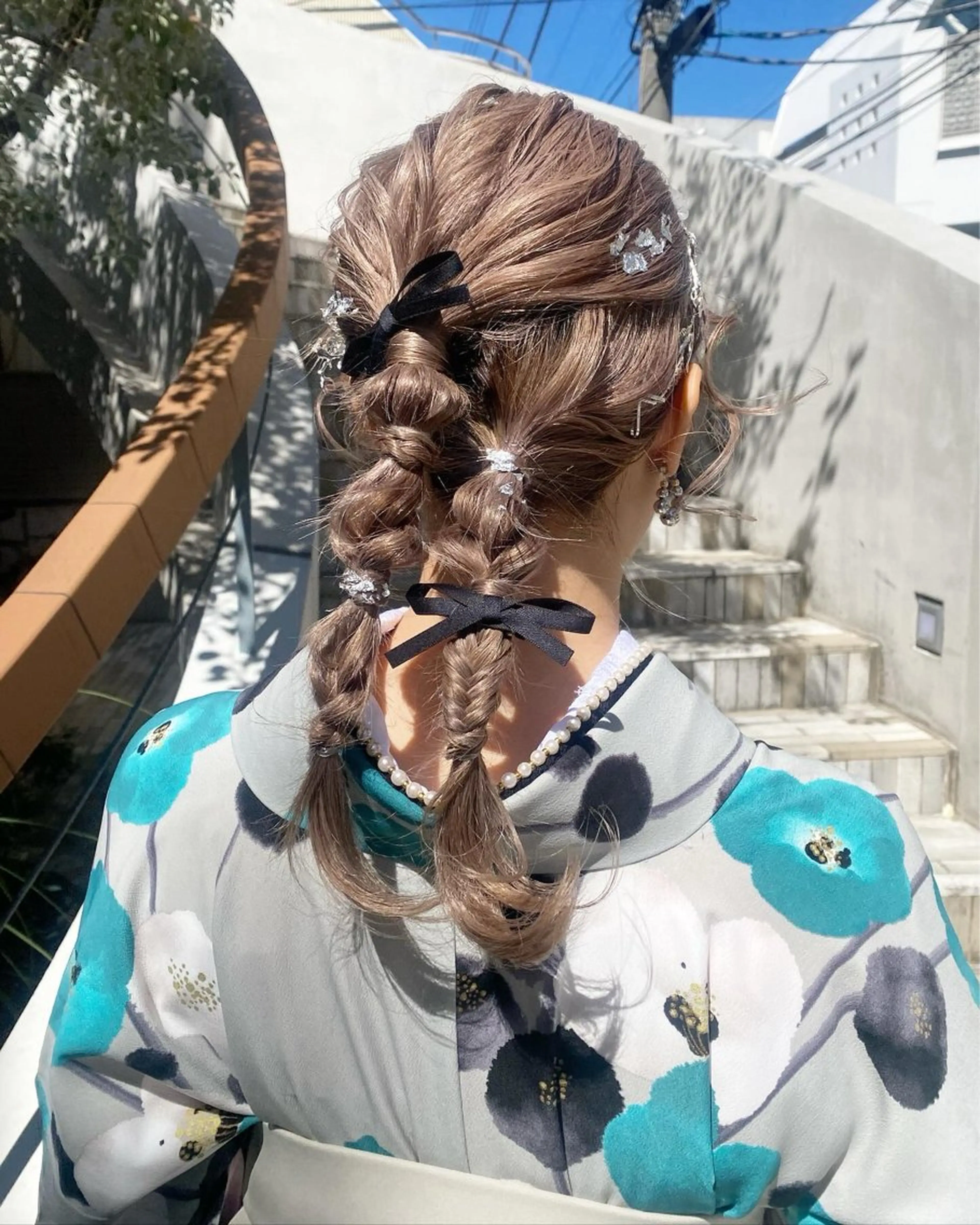 ヘアアレンジ 卒業式のヘアスタイル Marina/表参道 /ヘアセット/暖色のヘアスタイル