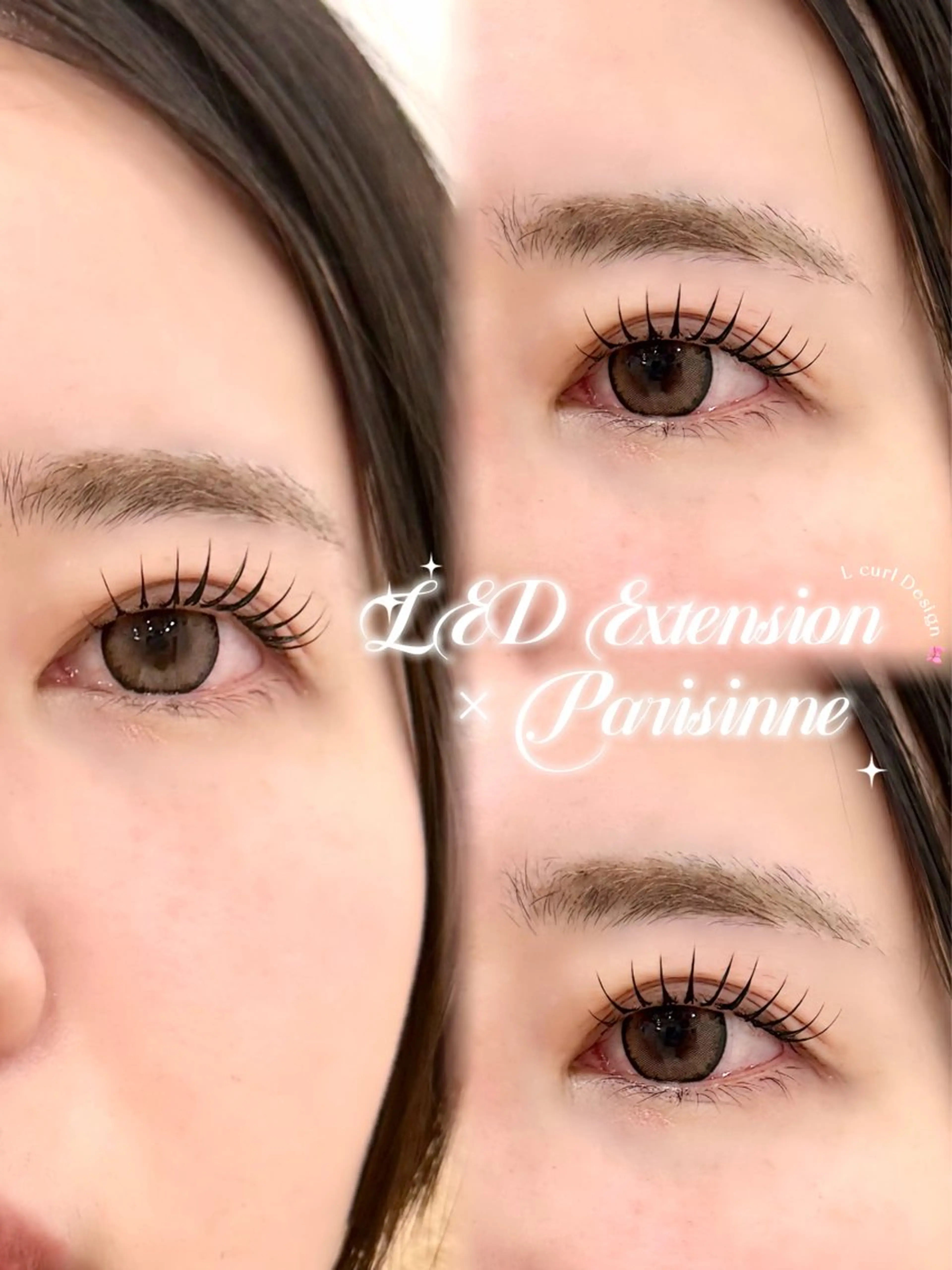 マツエク・マツパ マツエク N a t s u m e 🇰🇷🎀のマツエク・マツパデザイン