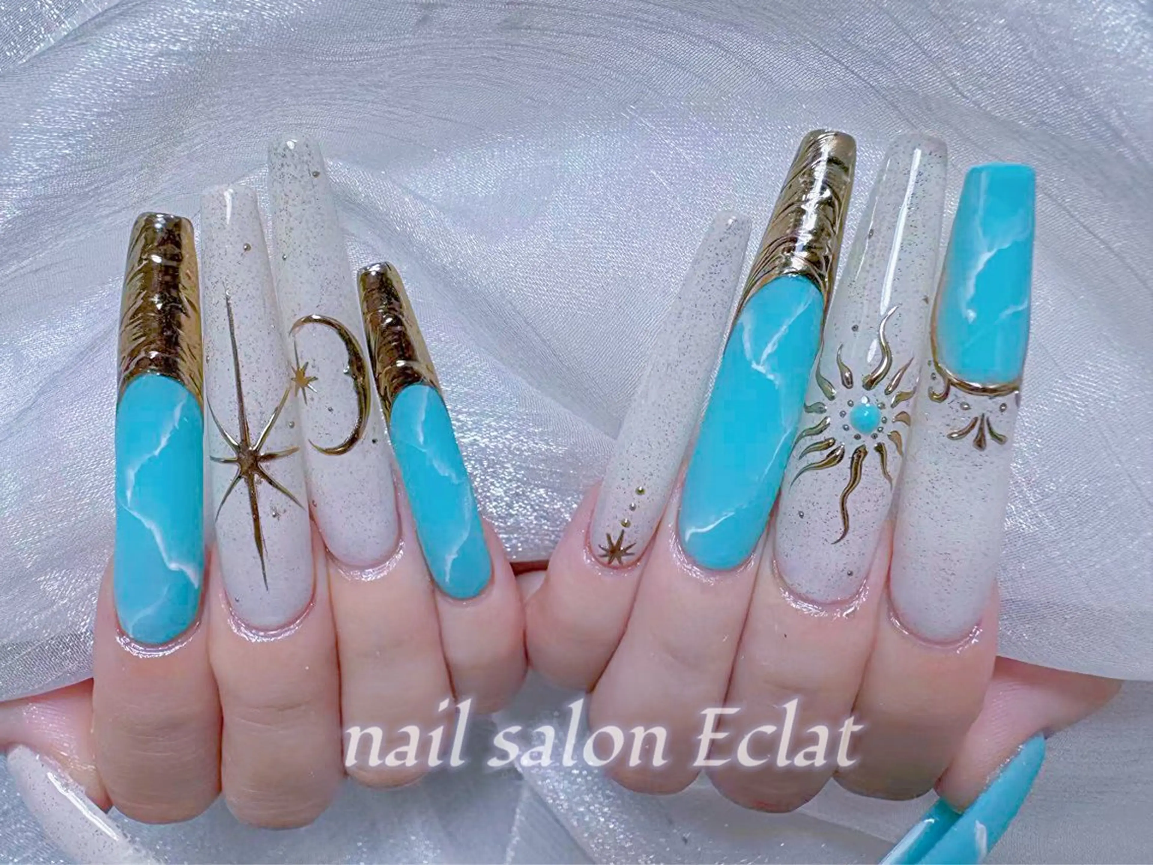 ネイル ネイルサロンエクラ 🫧Shizukaのネイルデザイン