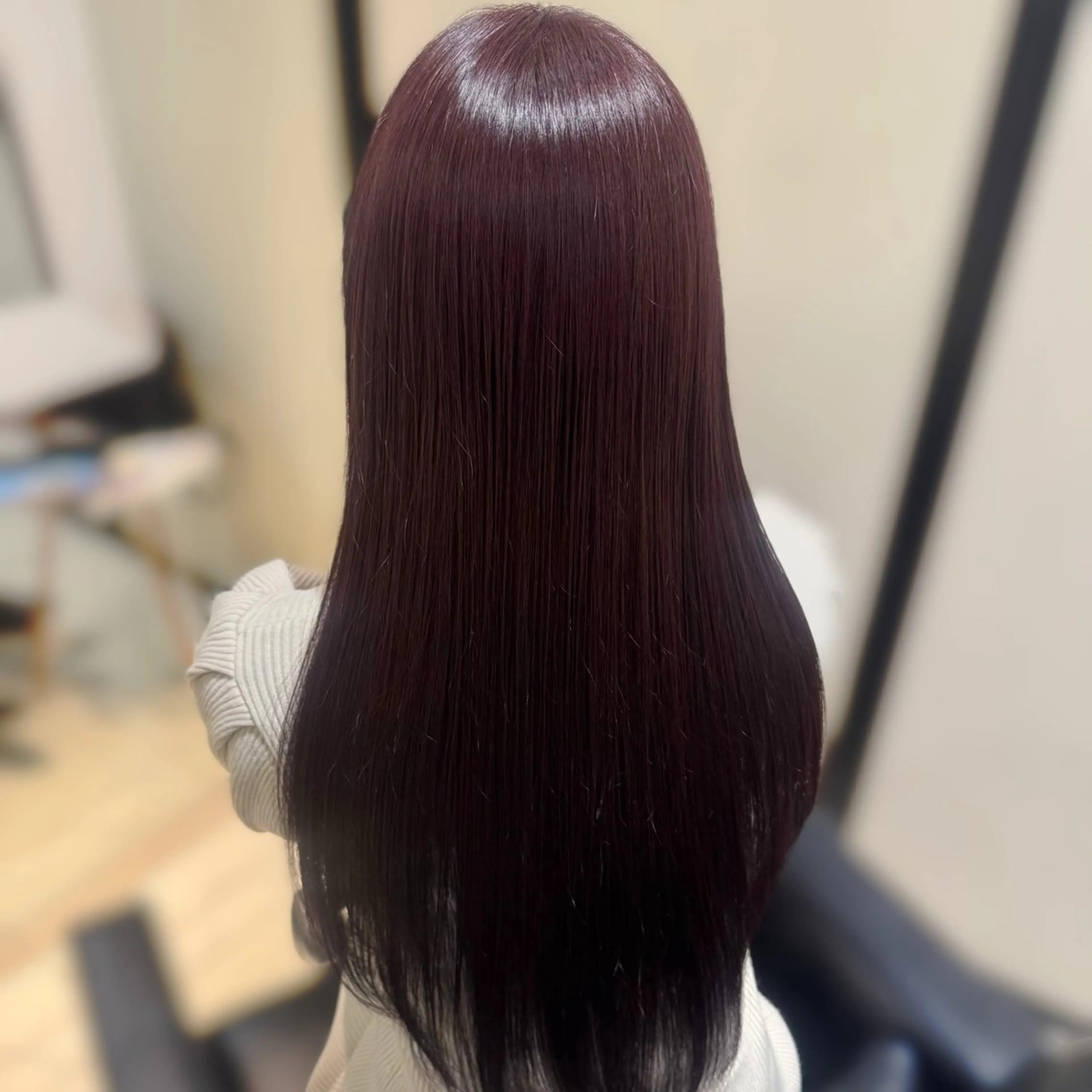 ロング カラー カット ヘアカラー トリートメント ブリーチなしカラー kana🐱のヘアスタイル