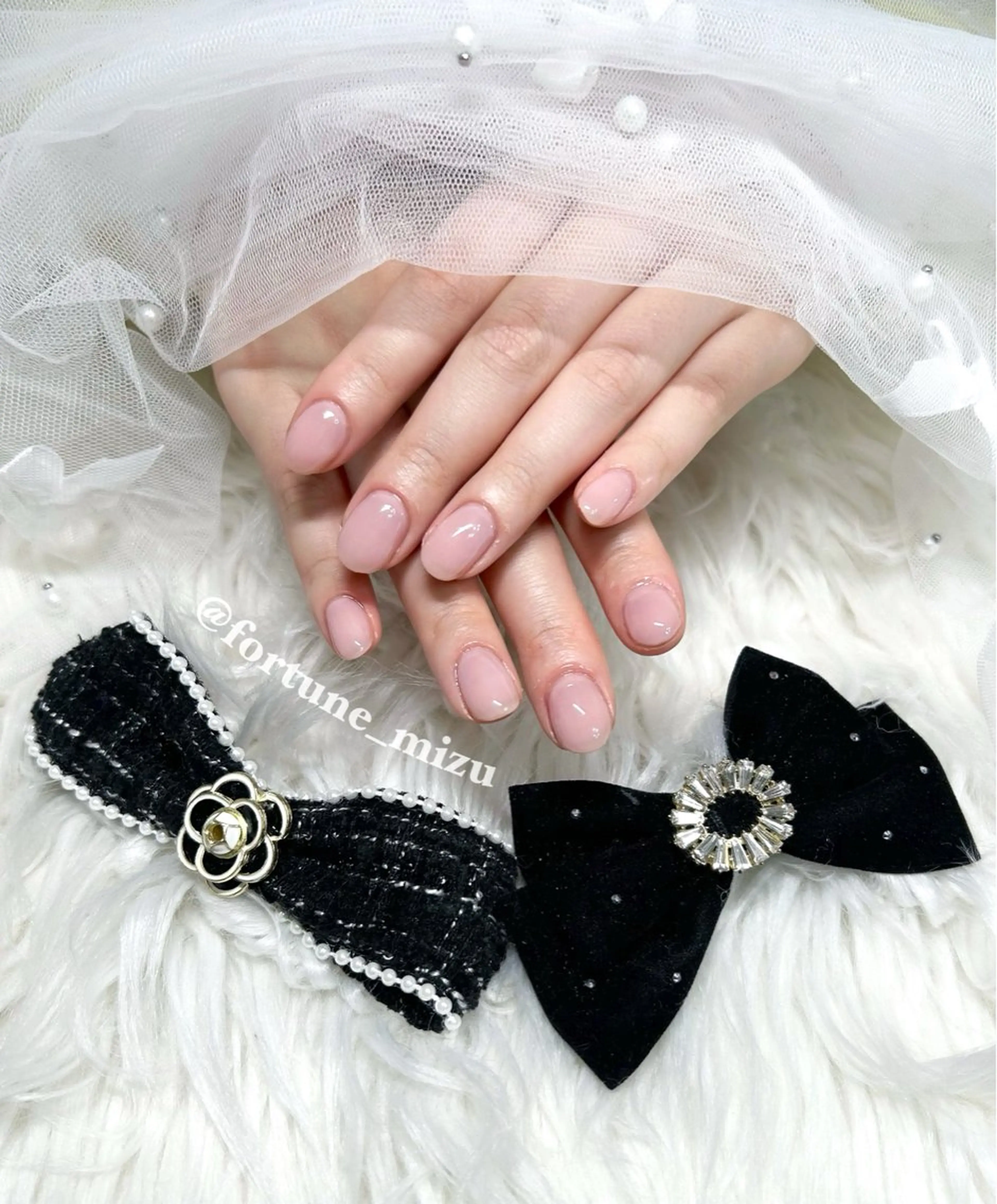 🩵【練習モデル募集】jrハンドオフなし🩵ワンカラーネイル໒꒱୨୧.*の写真