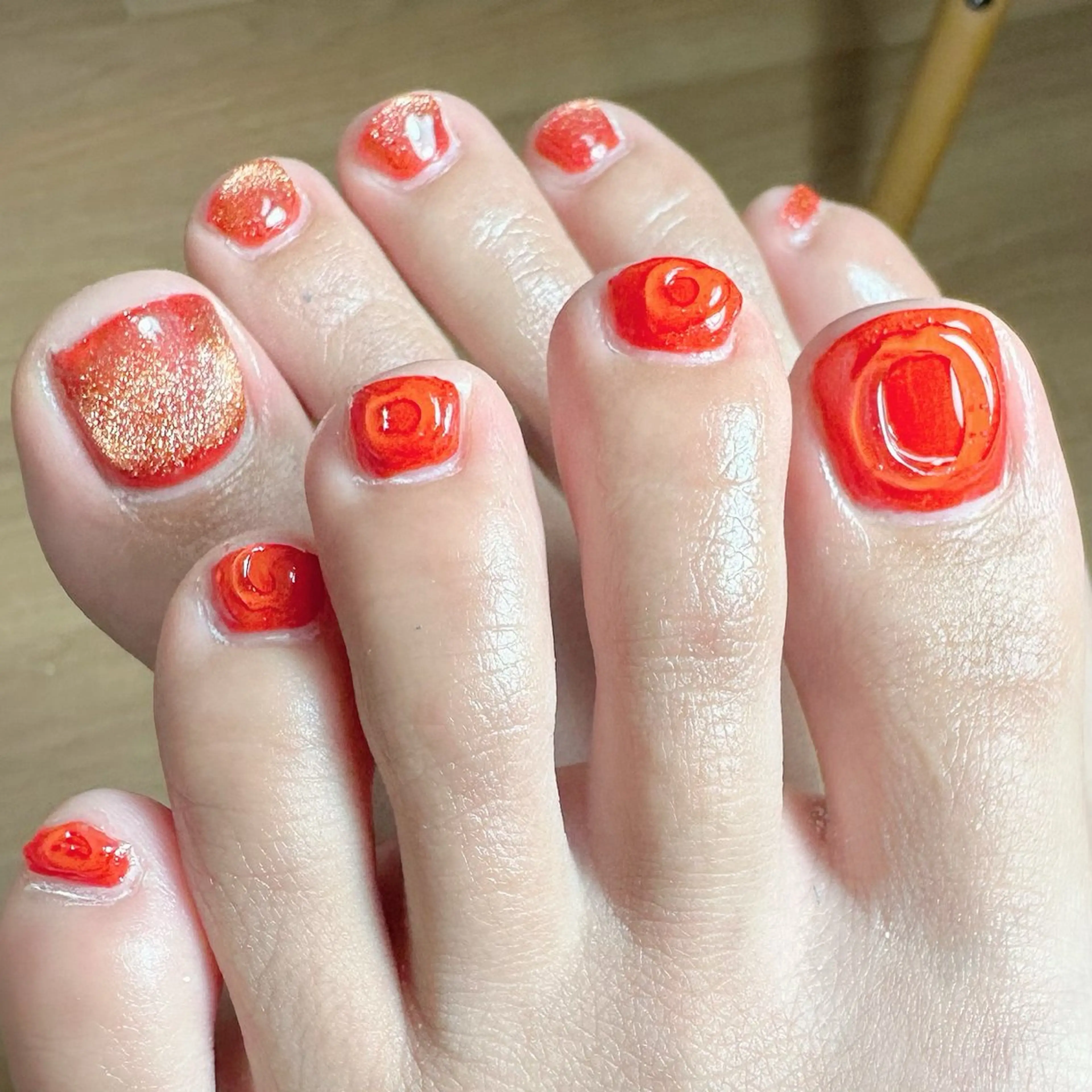 ネイル 新山 聖のネイルデザイン