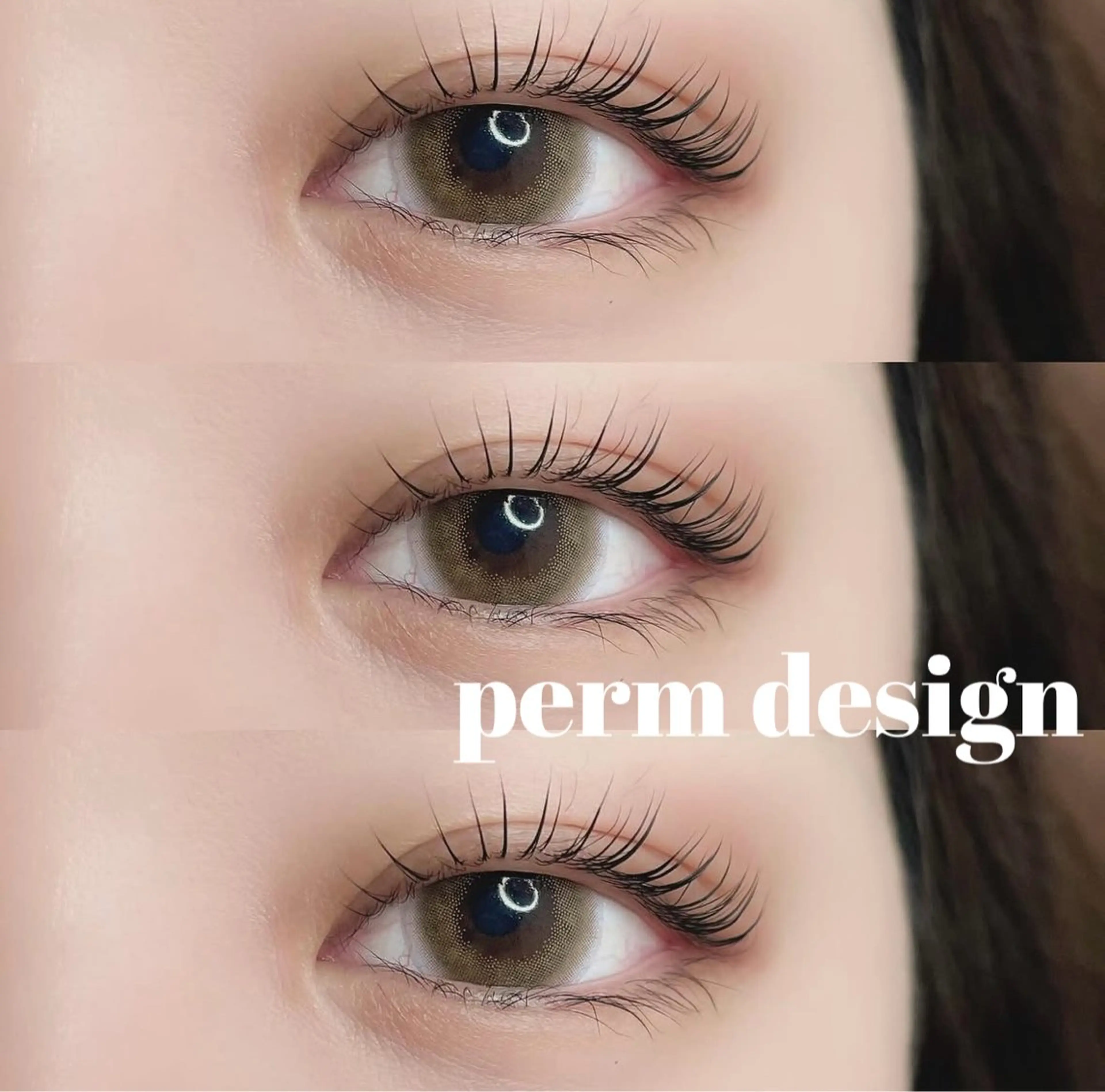 マツエク・マツパ 一重×まつ毛パーマ morita 💎eyelashのマツエク・マツパデザイン