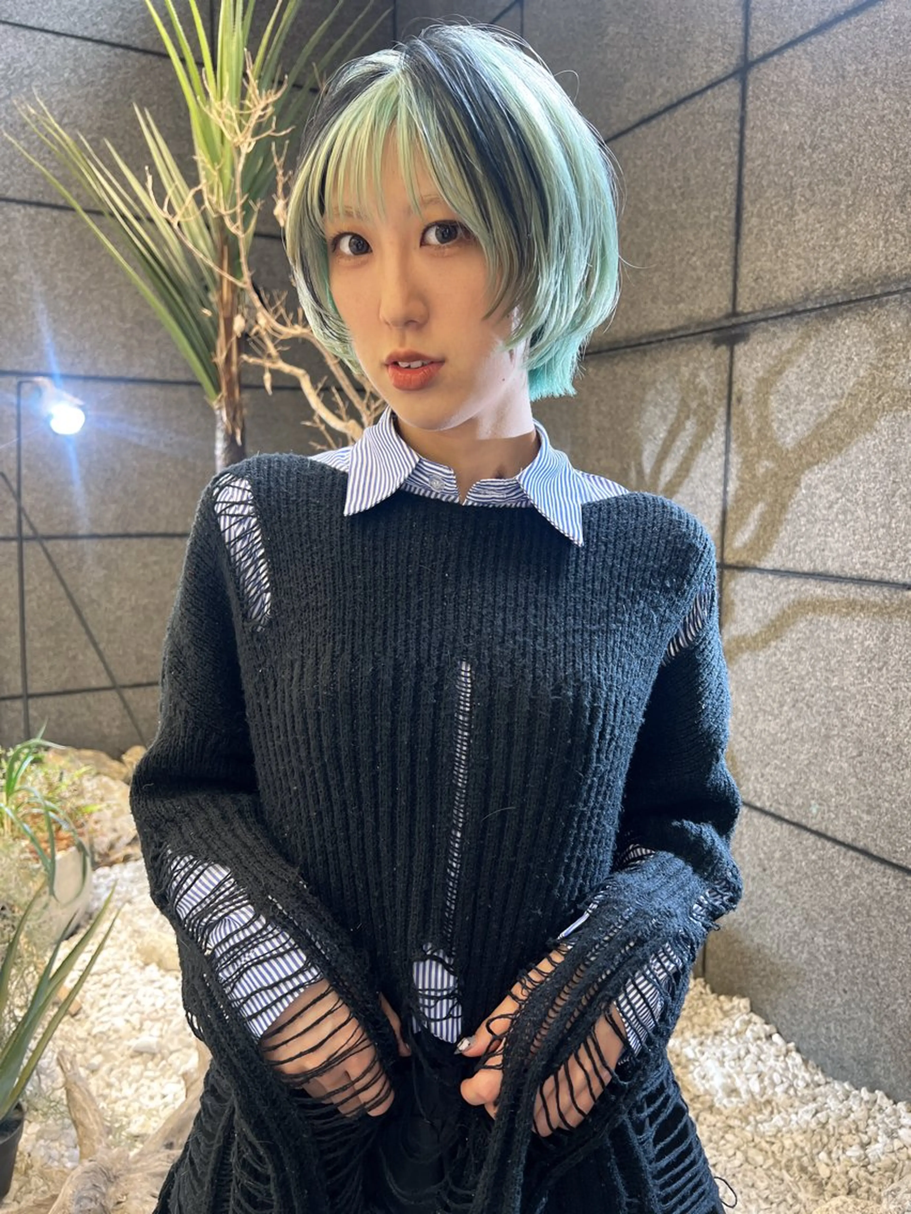 ショート カラー ブリーチ ハイトーンカラー カット ヘアカラー トリートメント 🥇メンズパーマ /縮毛矯正/木村神心のヘアスタイル