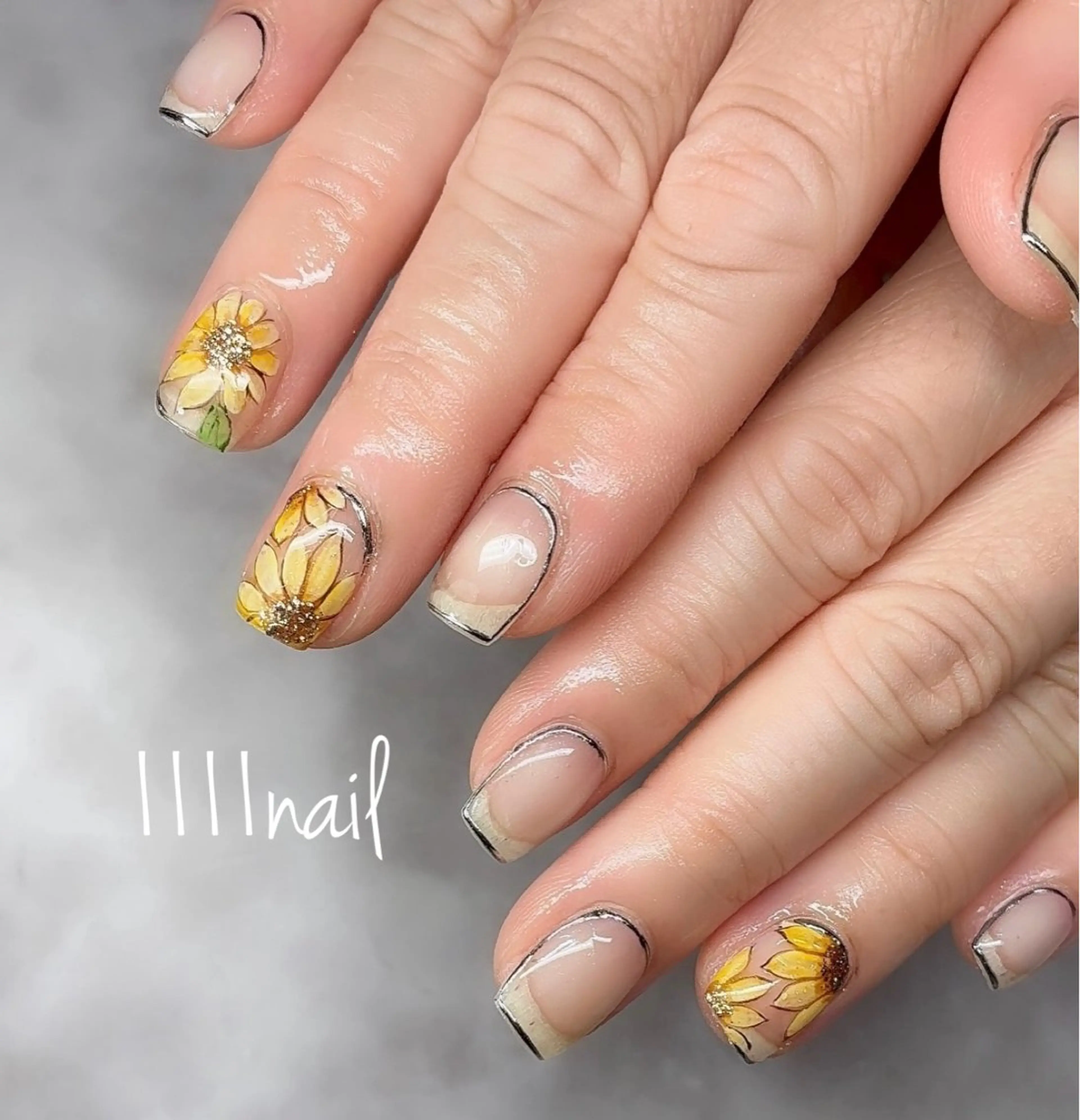 ネイル ハンドネイル 1111nail イチカワのネイルデザイン