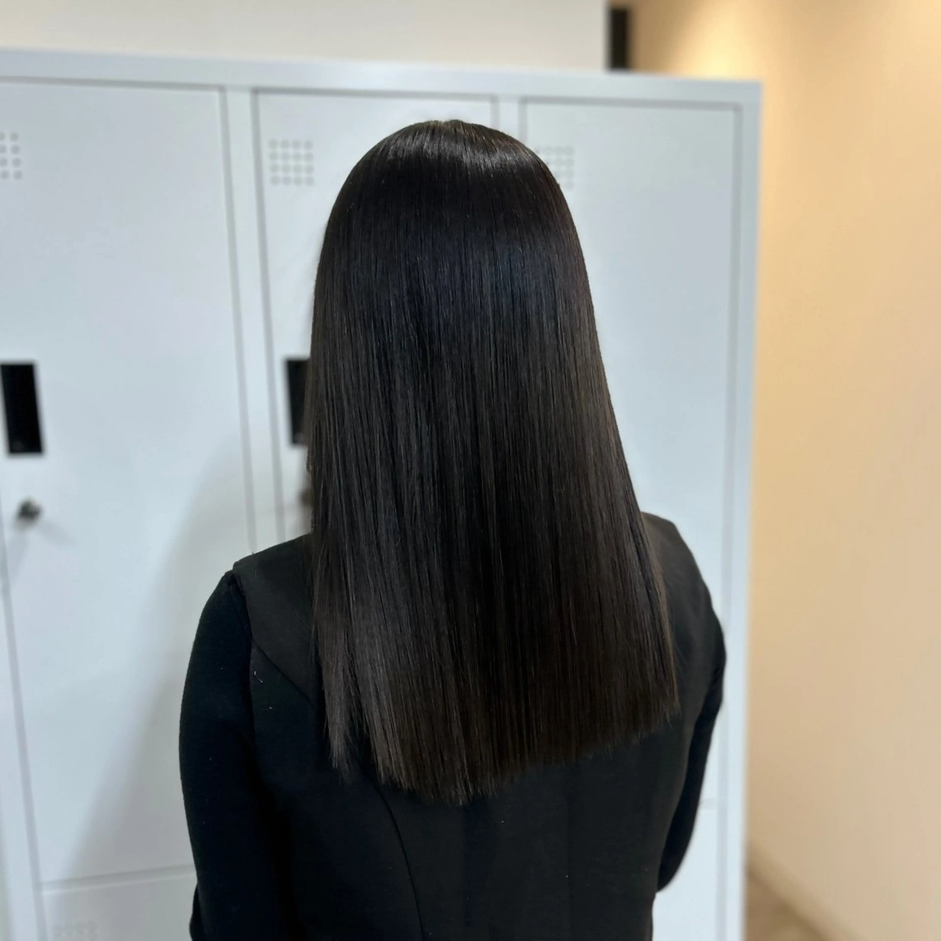 ミディアム カラー 透明感カラー 小林 円香のヘアスタイル