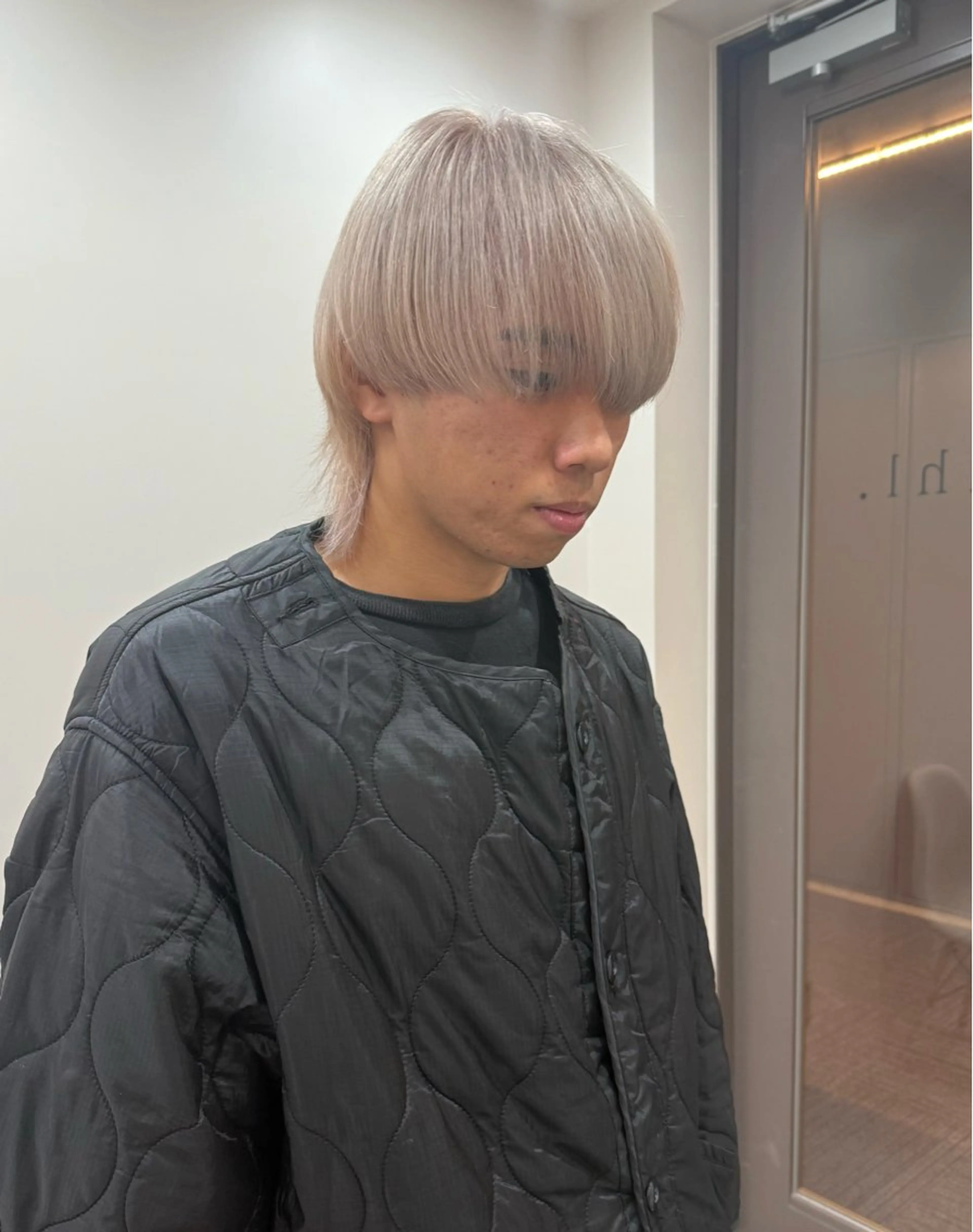 メンズ ボブ/ハイトーン/ foto miyu☆のヘアスタイル