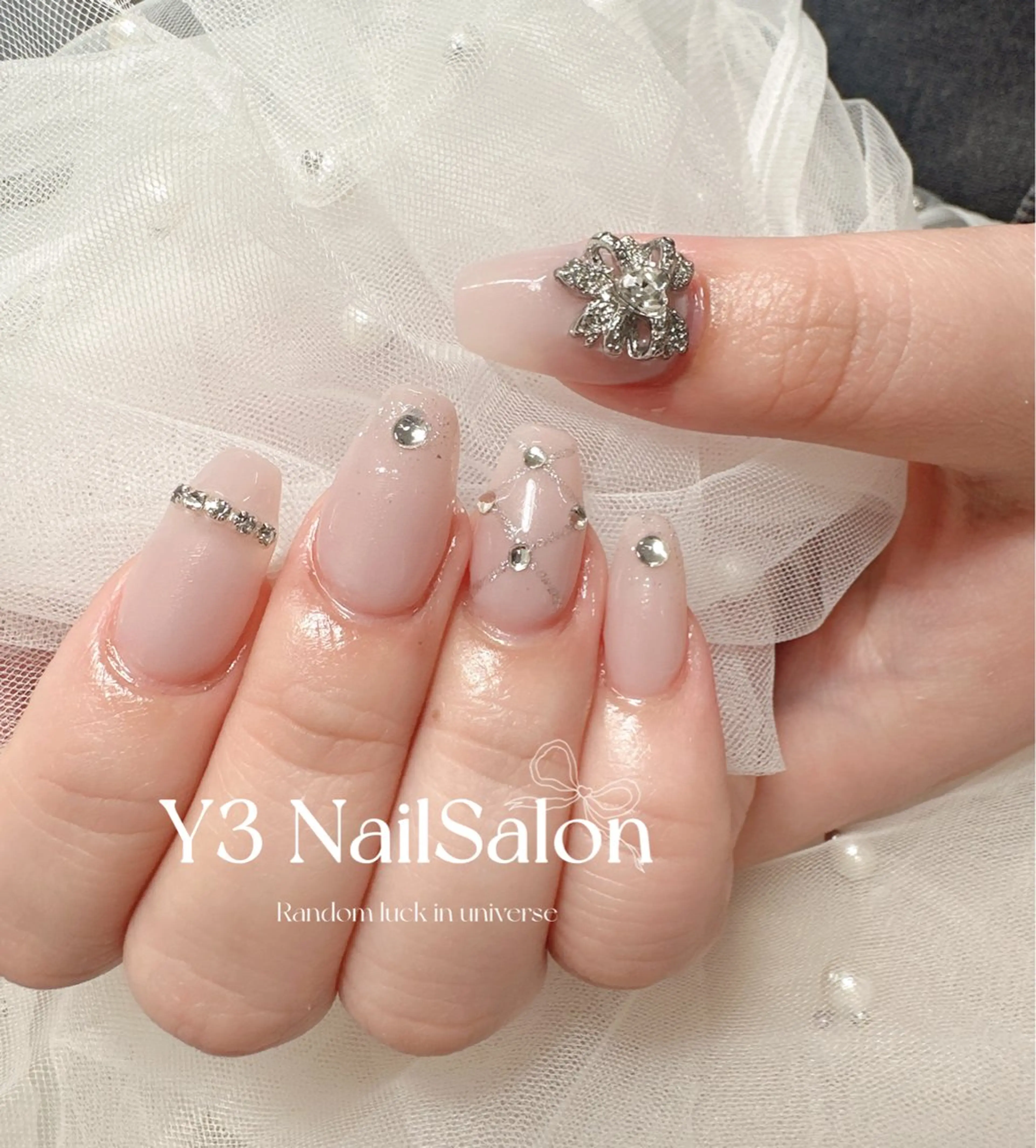 ネイル ネイルチップ Y3 NailSalonのネイルデザイン