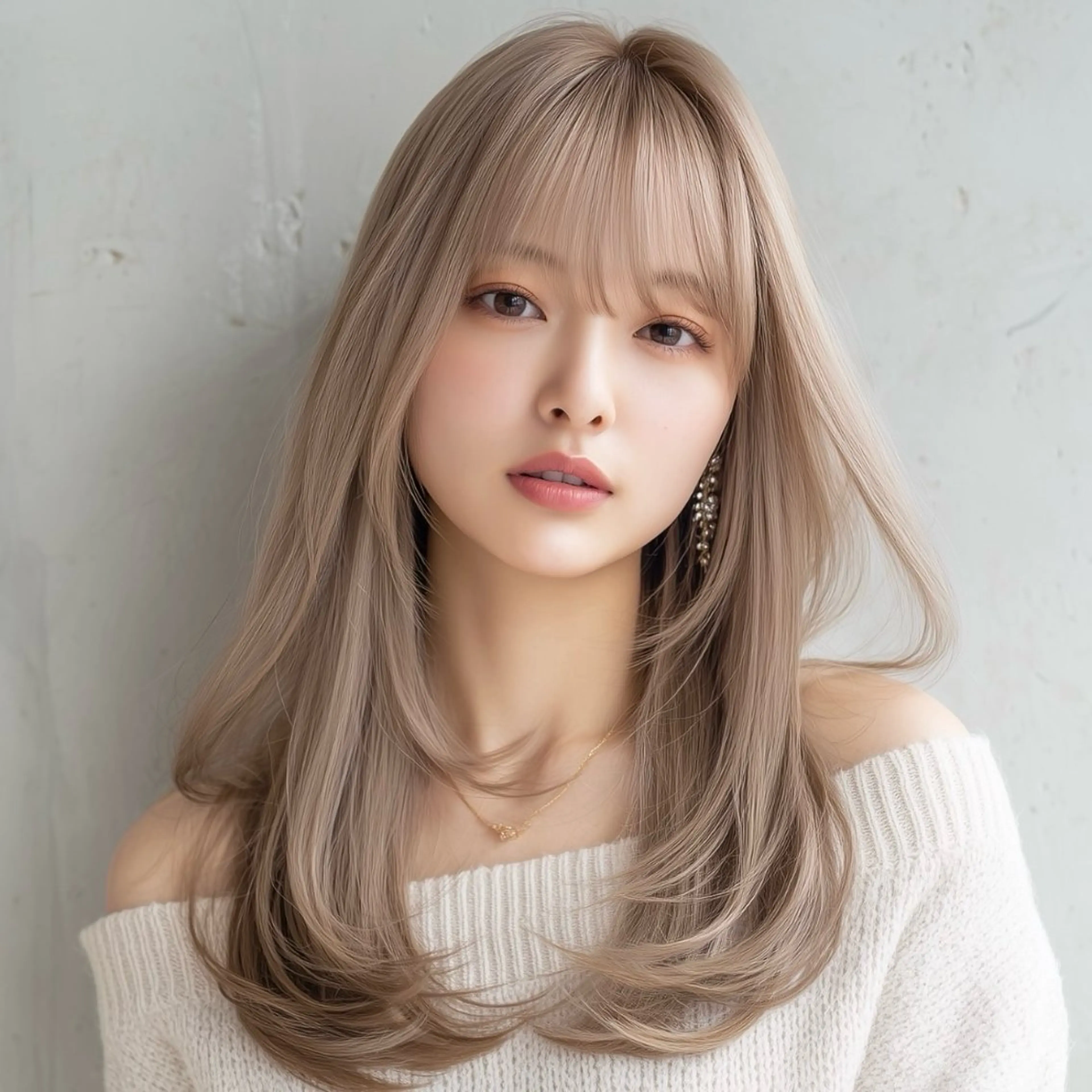 ロング カラー ヘアカラー トリートメント ヘッドスパ 女性支持率No.1ハ イトーン特化神田真志のヘアスタイル