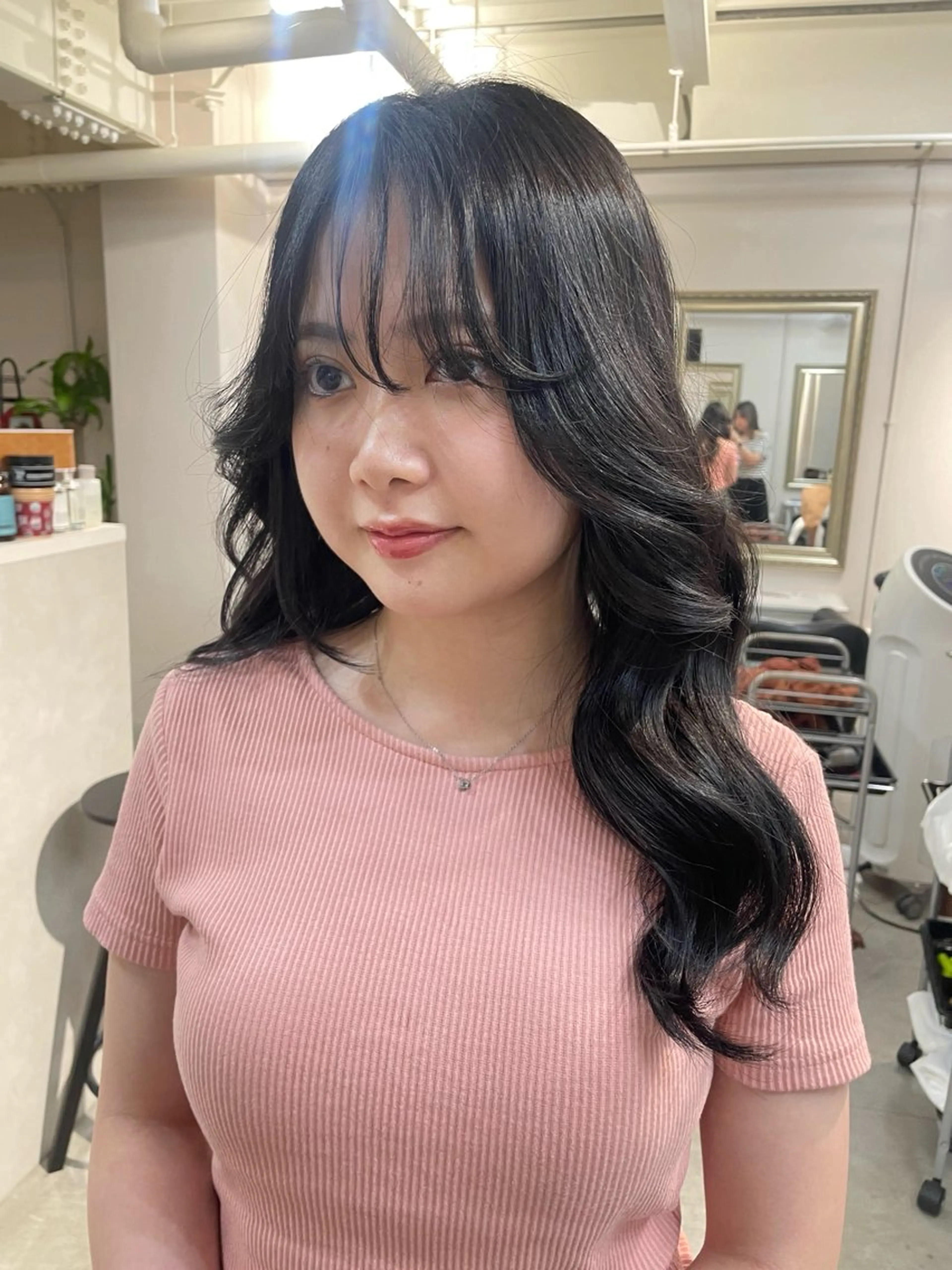 カラー バレイヤージュモデル 募集👒ヨンスクのヘアスタイル