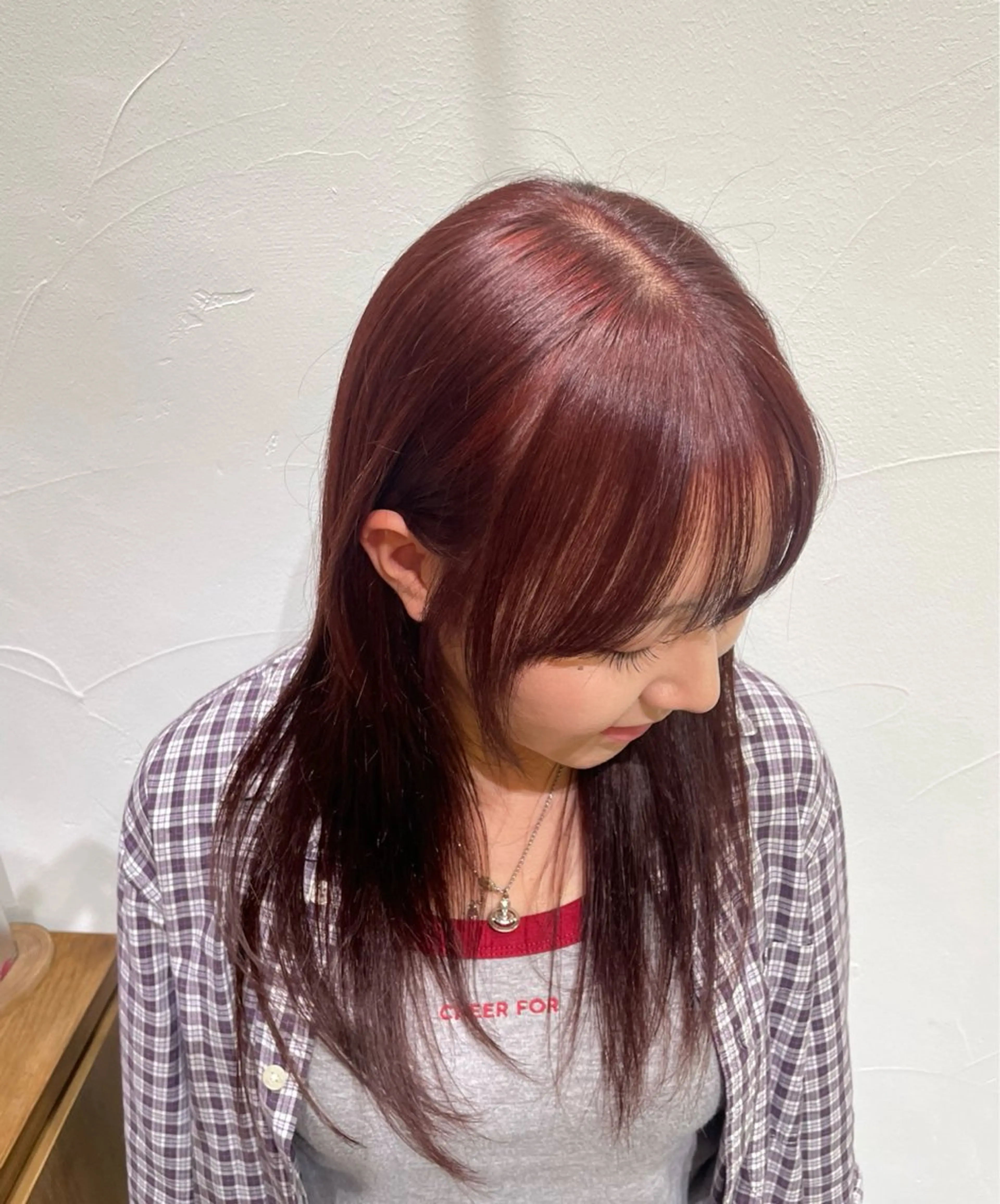 カラー ブラウンカラー レッドカラー ヘアカラー 自然と惹かれる🪷 艶カラー/茉優♩のヘアスタイル