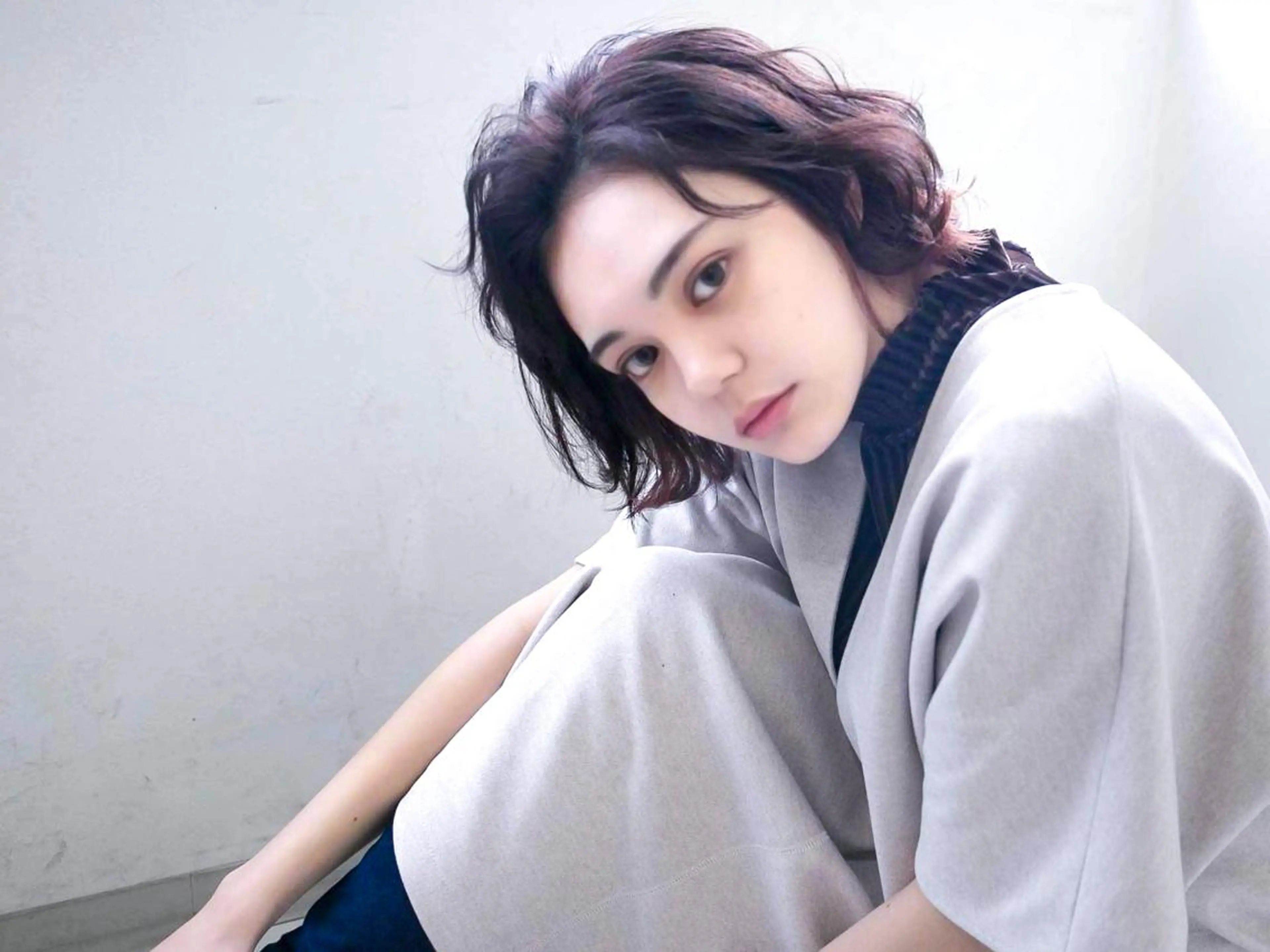 ショート ボブ 美髪矯正・レイヤー 倉友哉のヘアスタイル