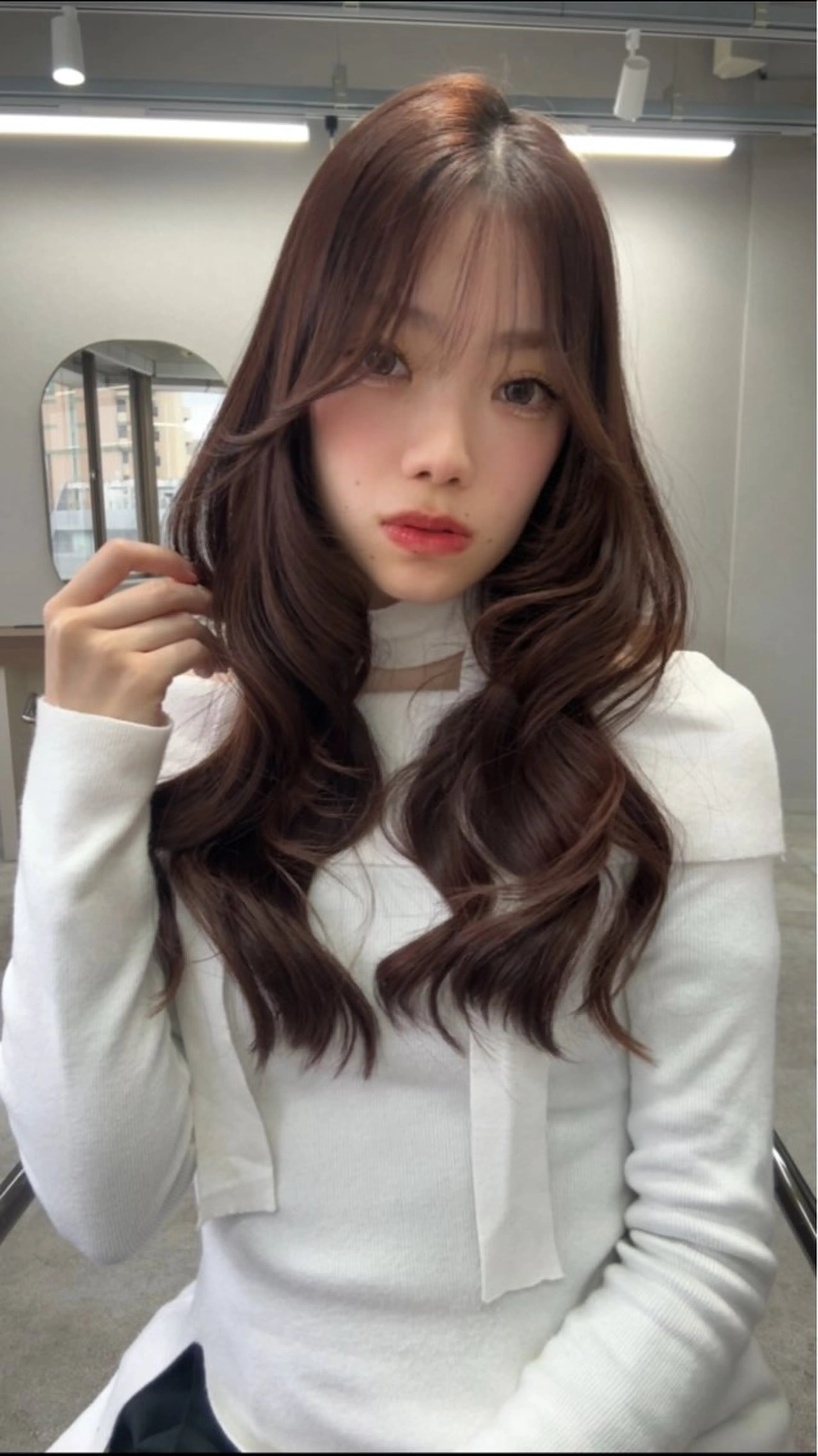 ミディアム 🎀透明感カラー/ 博多美容室ゆうあ🎀のヘアスタイル