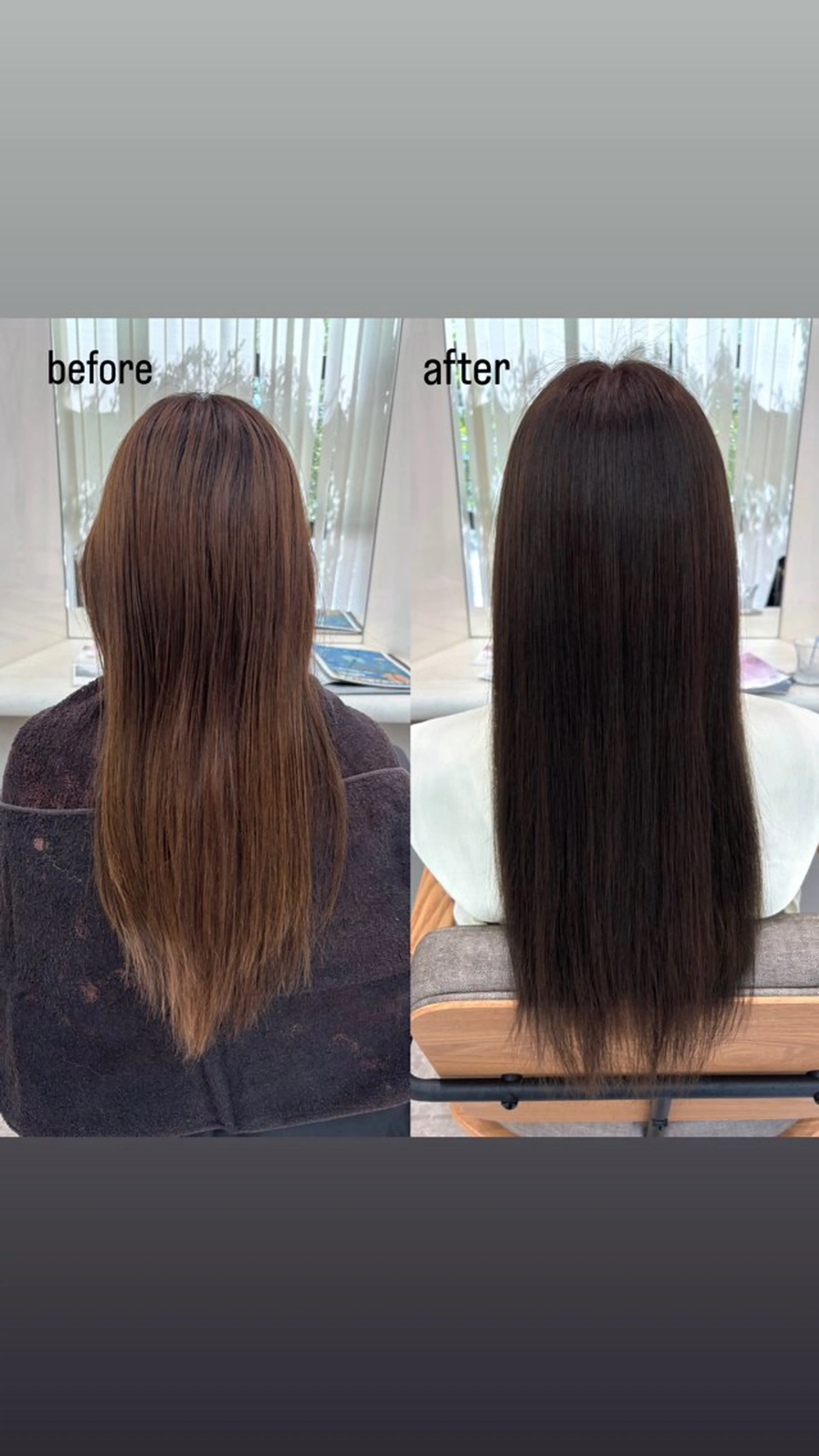ロング カラー ヘアカラー 志村 梨帆のヘアスタイル