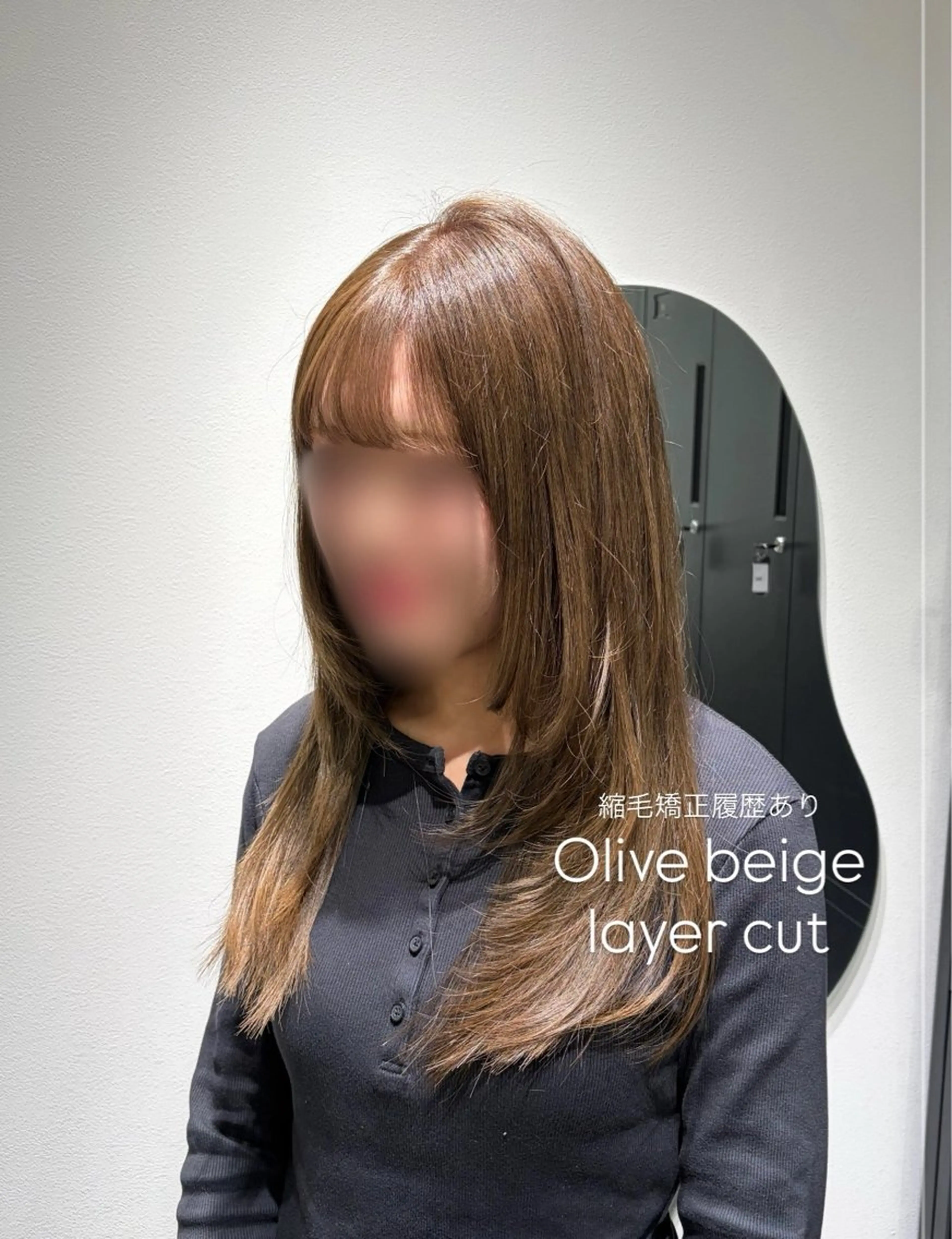 セミロング カラー limitみづき🌙 パーマのヘアスタイル