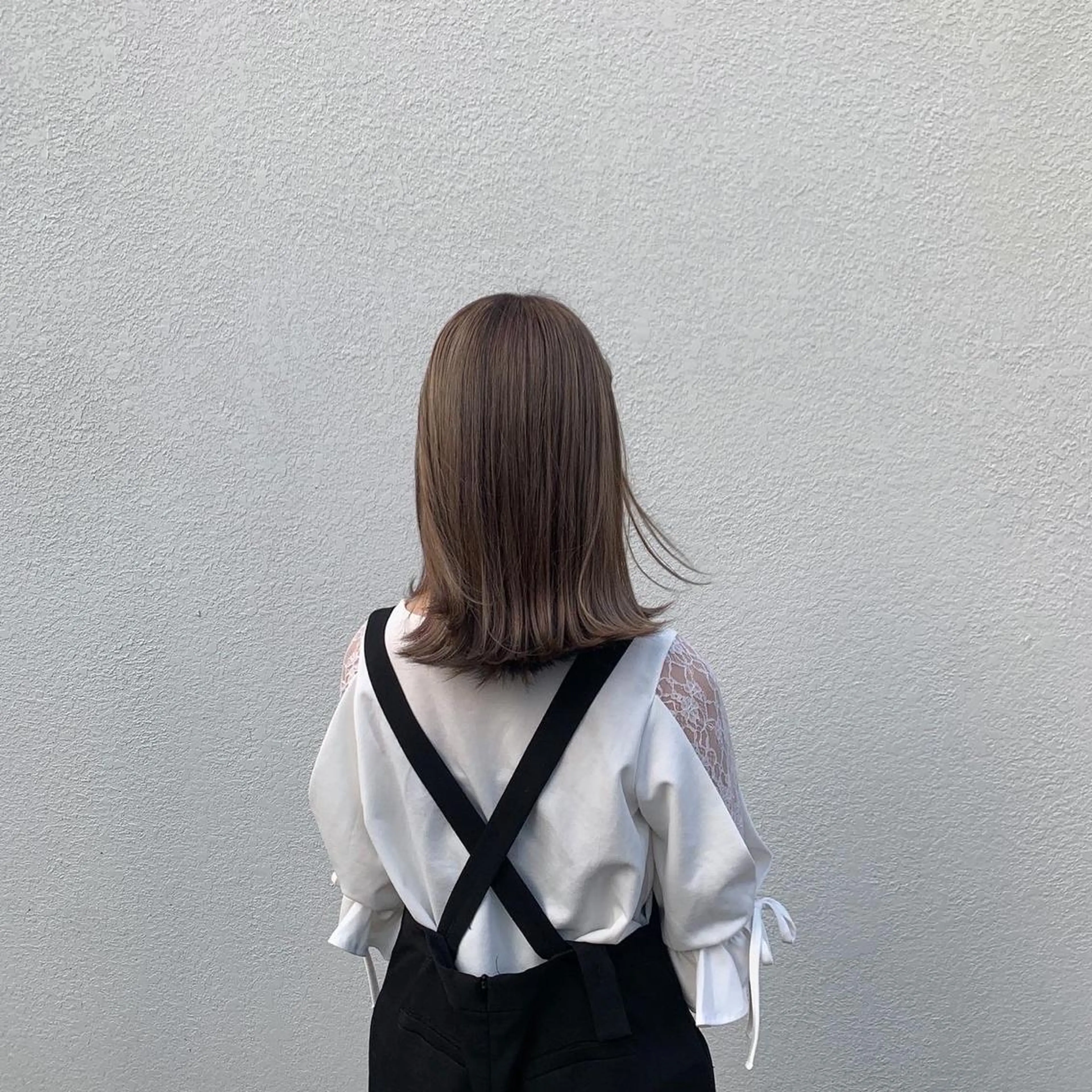 🫧【艶髪】🫧弱酸性カラー+架橋式髪質改善トリートメント〈ホームケア付〉の写真