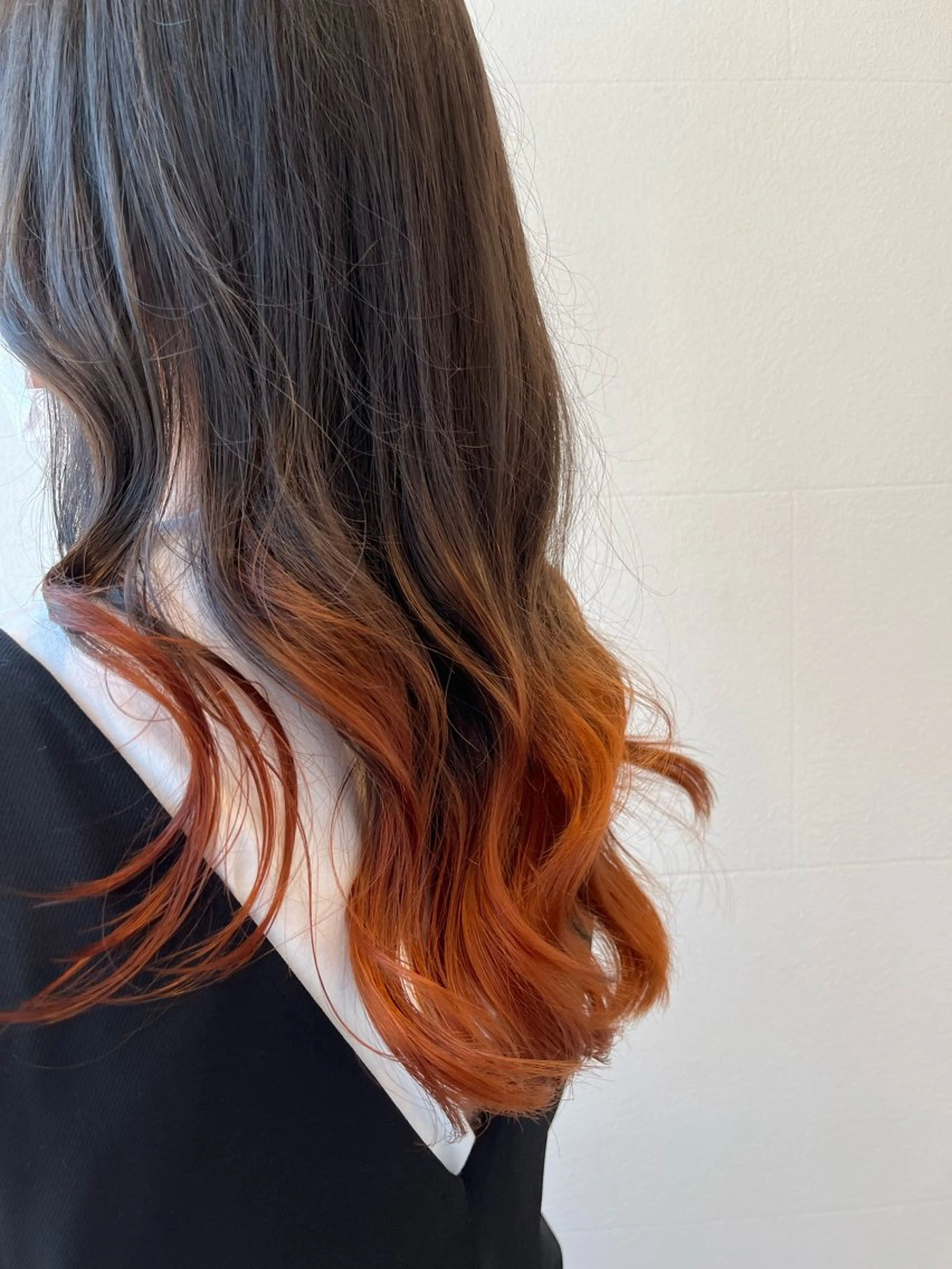 ロング カット ヘアカラー 🪽羽エク/Ash 店長/折目奈央🪽のヘアスタイル