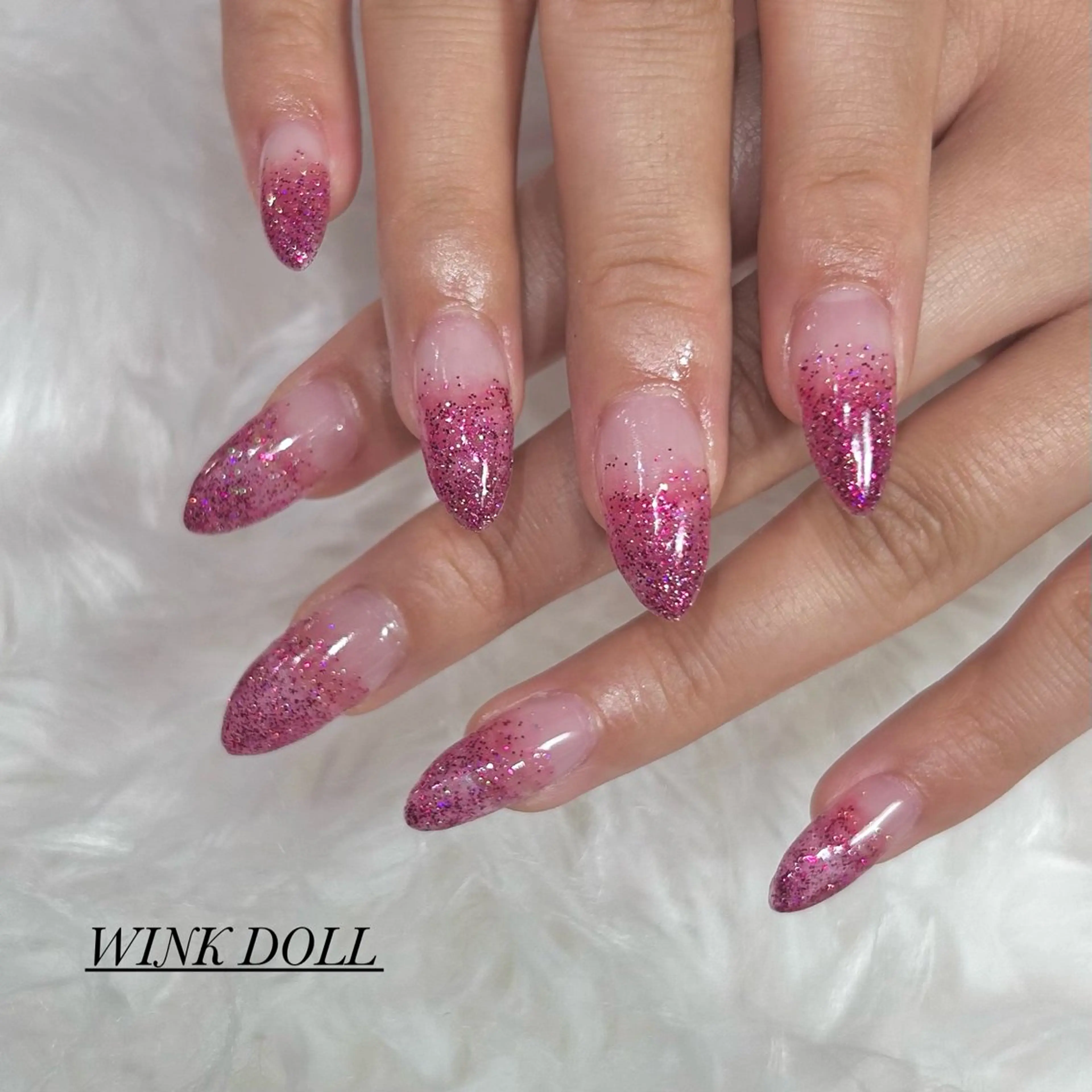 ネイル ハンドネイル WINK DOLL 🌹MIRAIのネイルデザイン