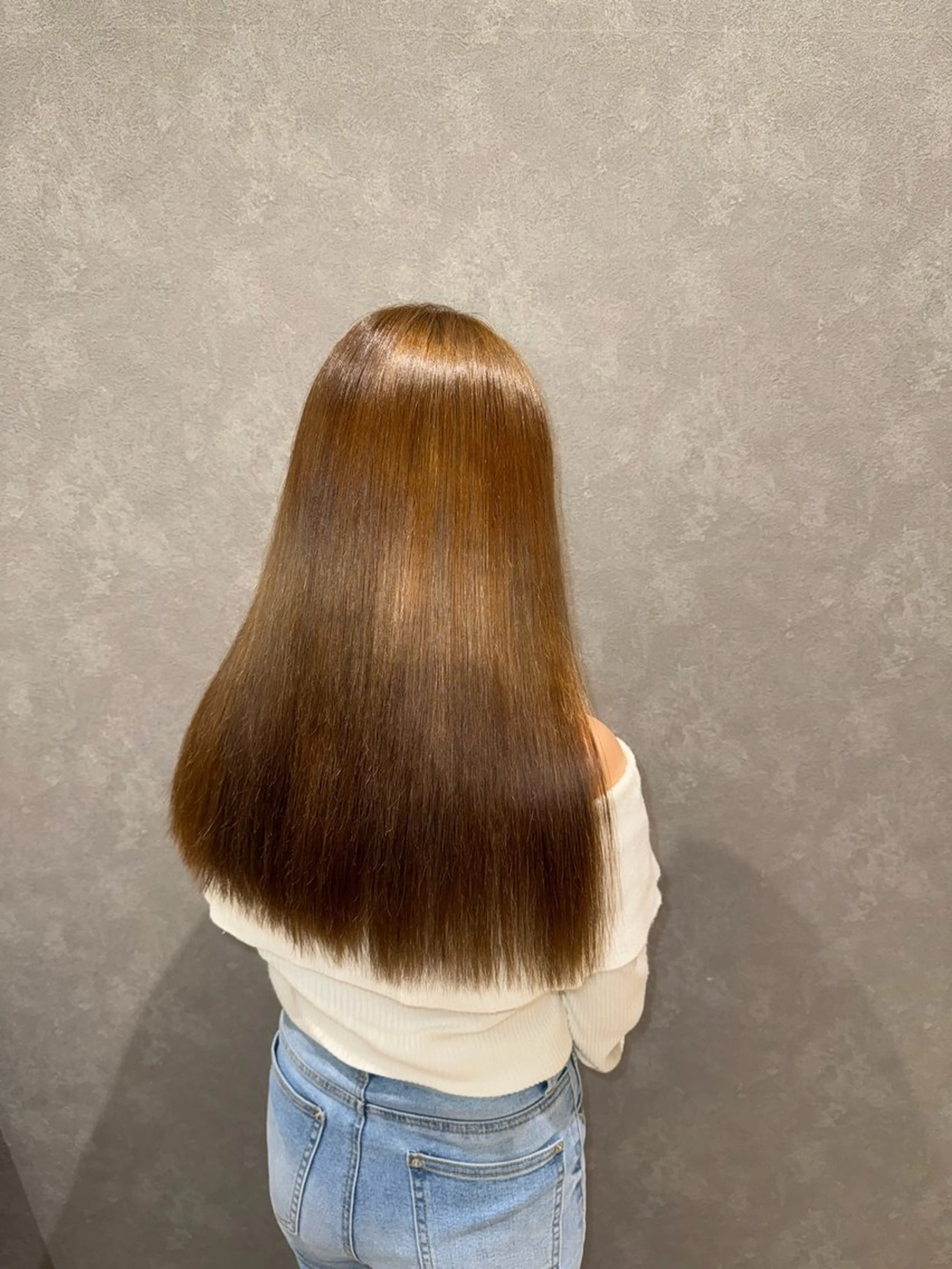 カラー Lee天王寺 Rinのヘアスタイル