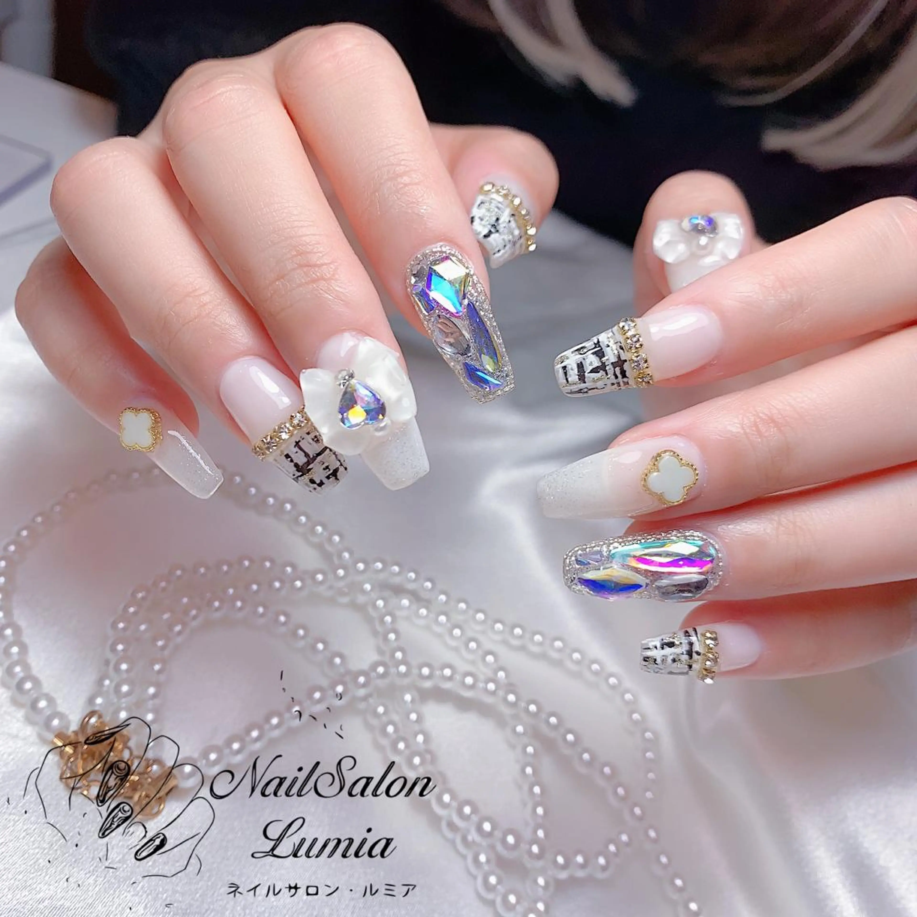 ネイル ハンドネイル ネイルサロン ルミア Lumia 店長のネイルデザイン