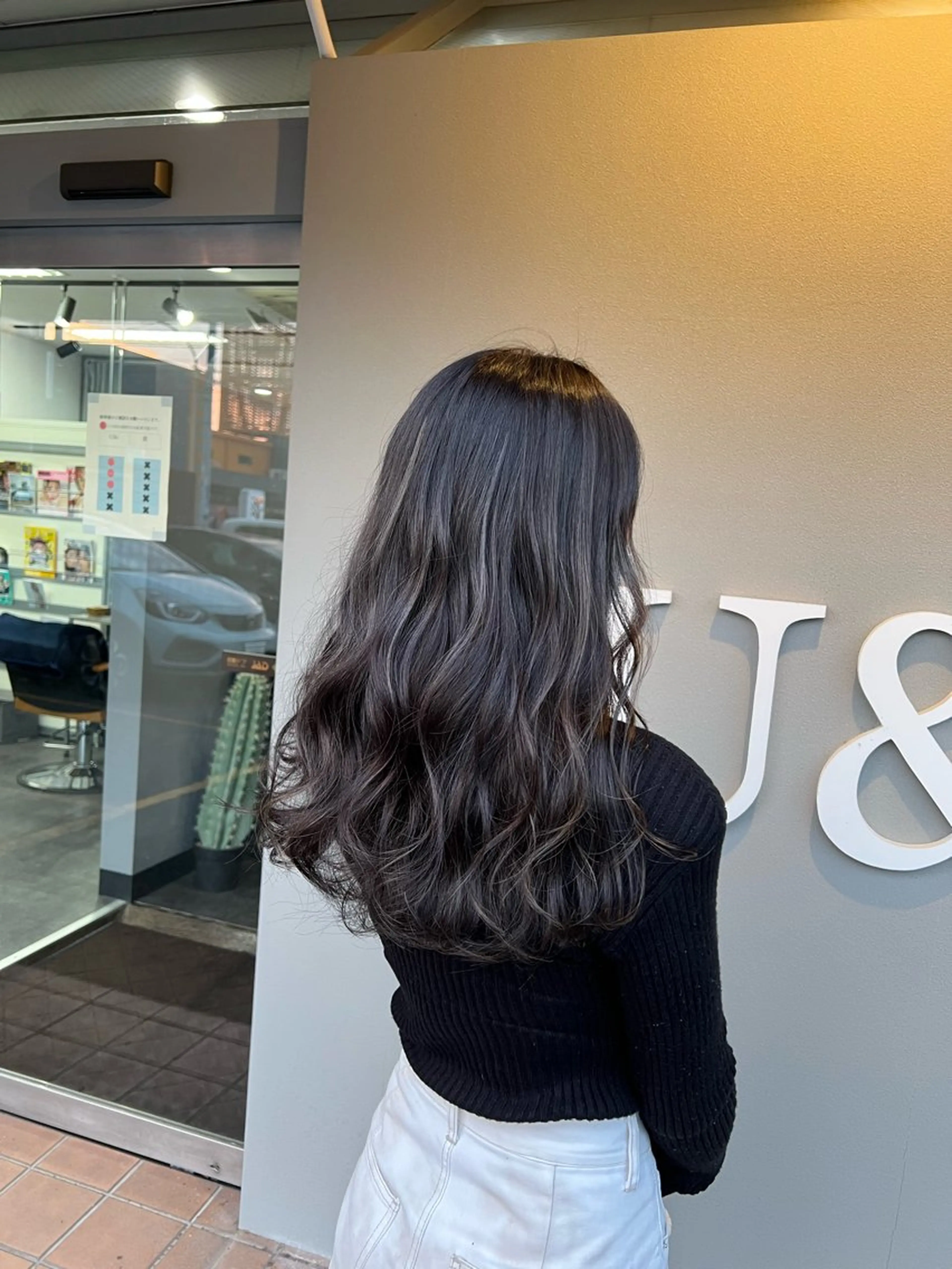 ロング カラー ヘアアレンジ ヘアカラー トリートメント U&i所属・大塚 貴之のヘアスタイル