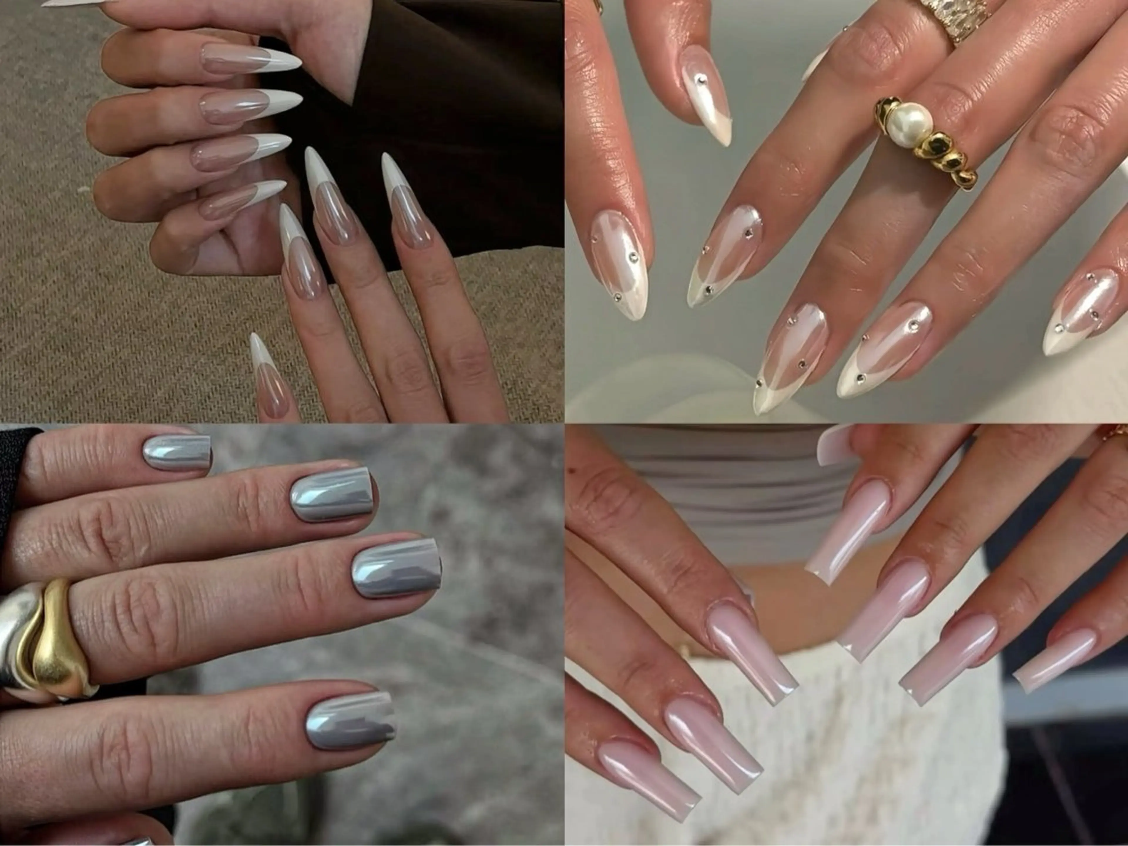 🌴🌴🌴<チップ長さ出し>➕カラーグラデション/ミラーワンカラーの写真