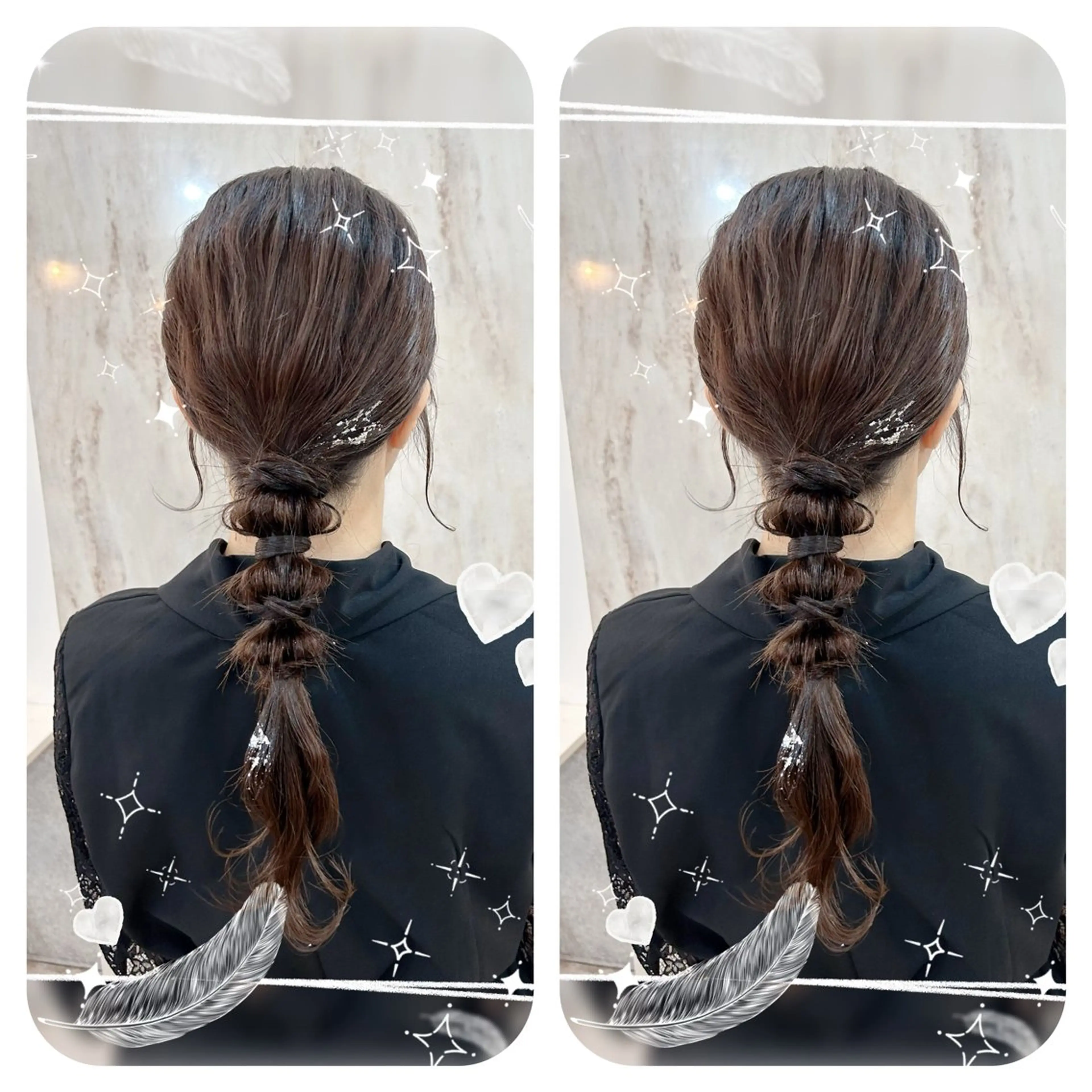 ロング ヘアアレンジ ヘアセット 🫧そあん🫧大宮 カットモデル様募集中のヘアスタイル