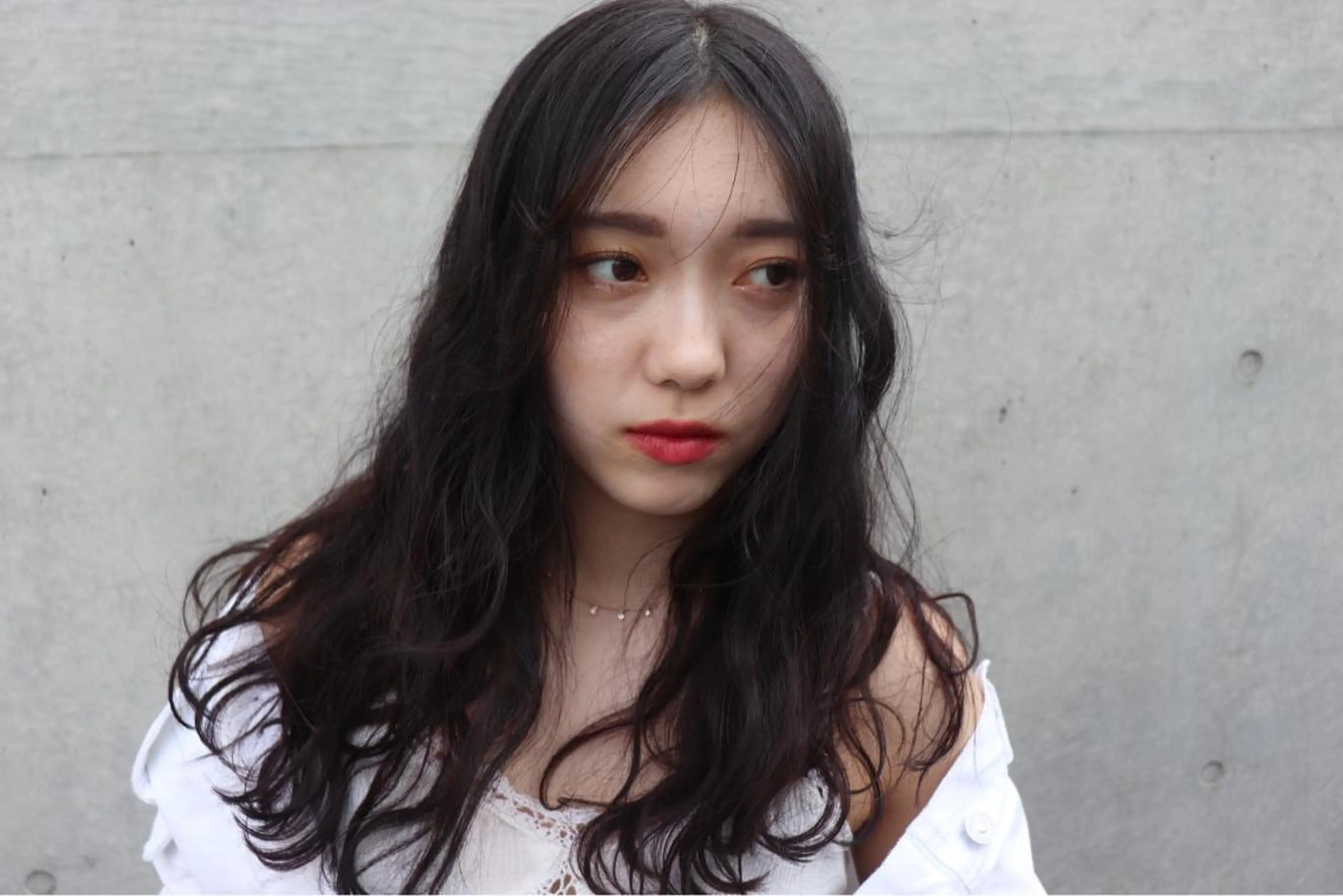 ロング カラー ヘアアレンジ アンククロス渋谷【ANKH CROSS】所属・韓国ヘア┊︎レイヤー ┊︎haruka🌙のヘアスタイル