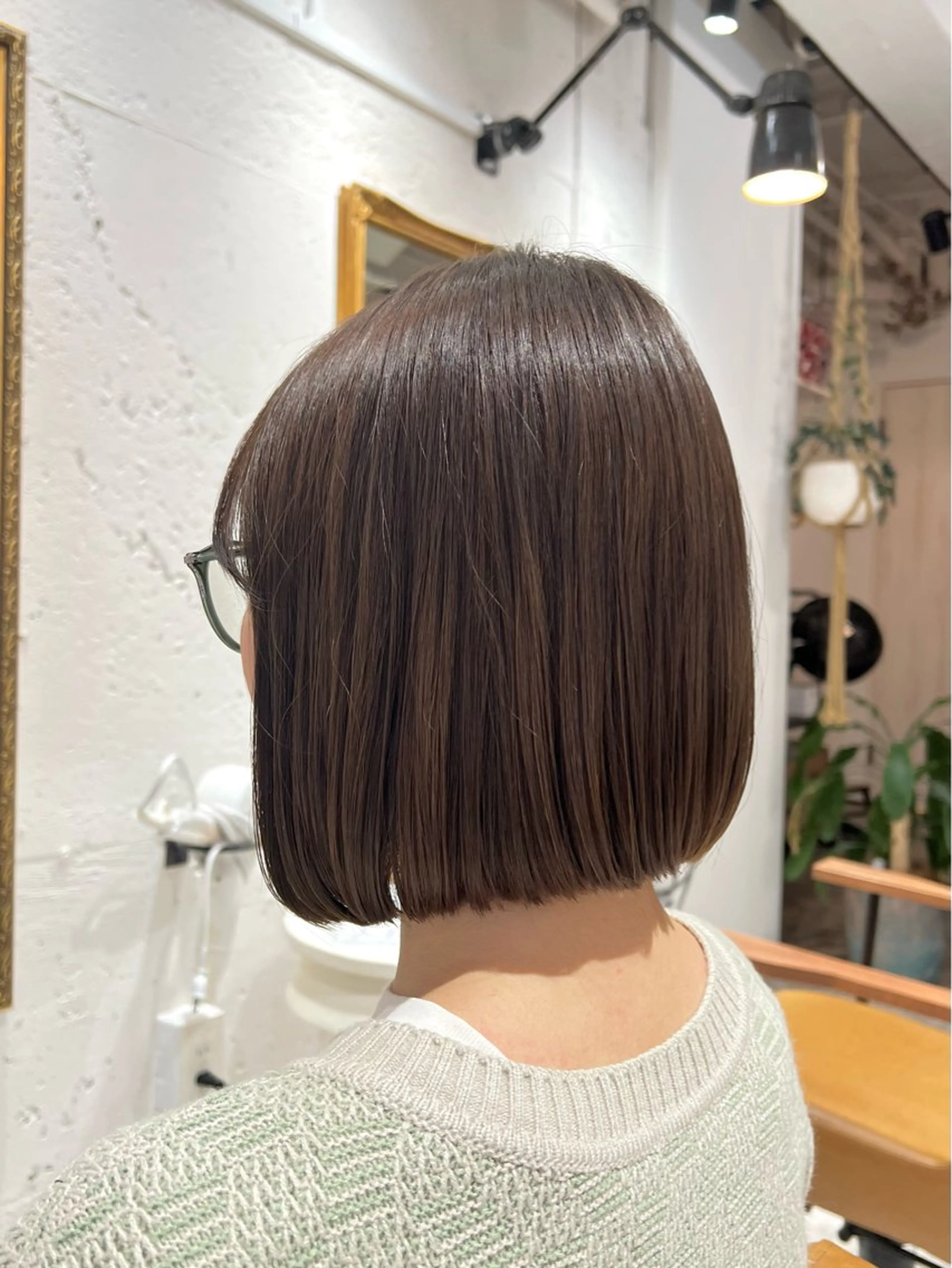 💚NEWメニュー💚似合わせカット＋カラー《透明感のある髪色へ》＋MERYシルクトリートメントの写真