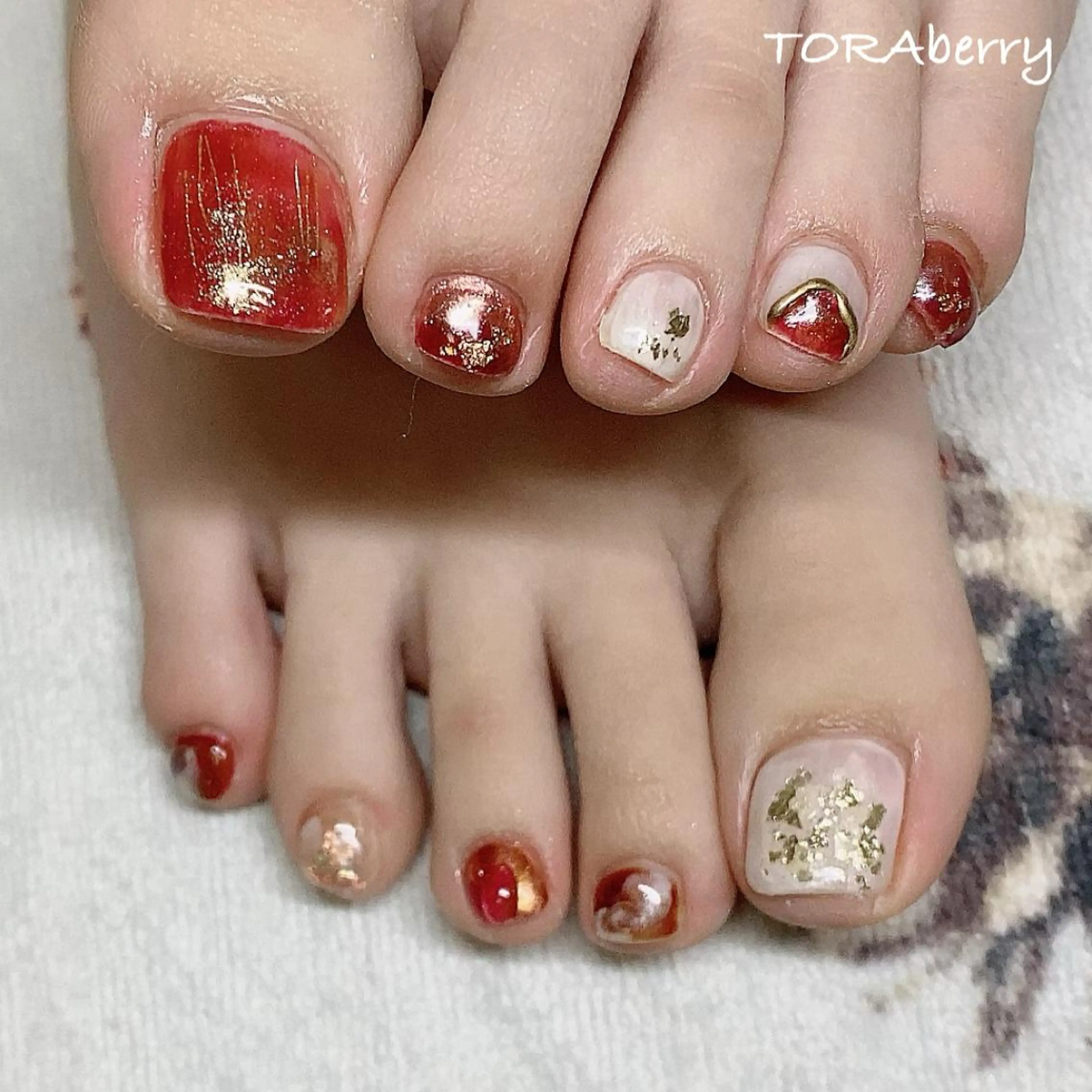 ネイル フットネイル ネイリスト なつみのネイルデザイン