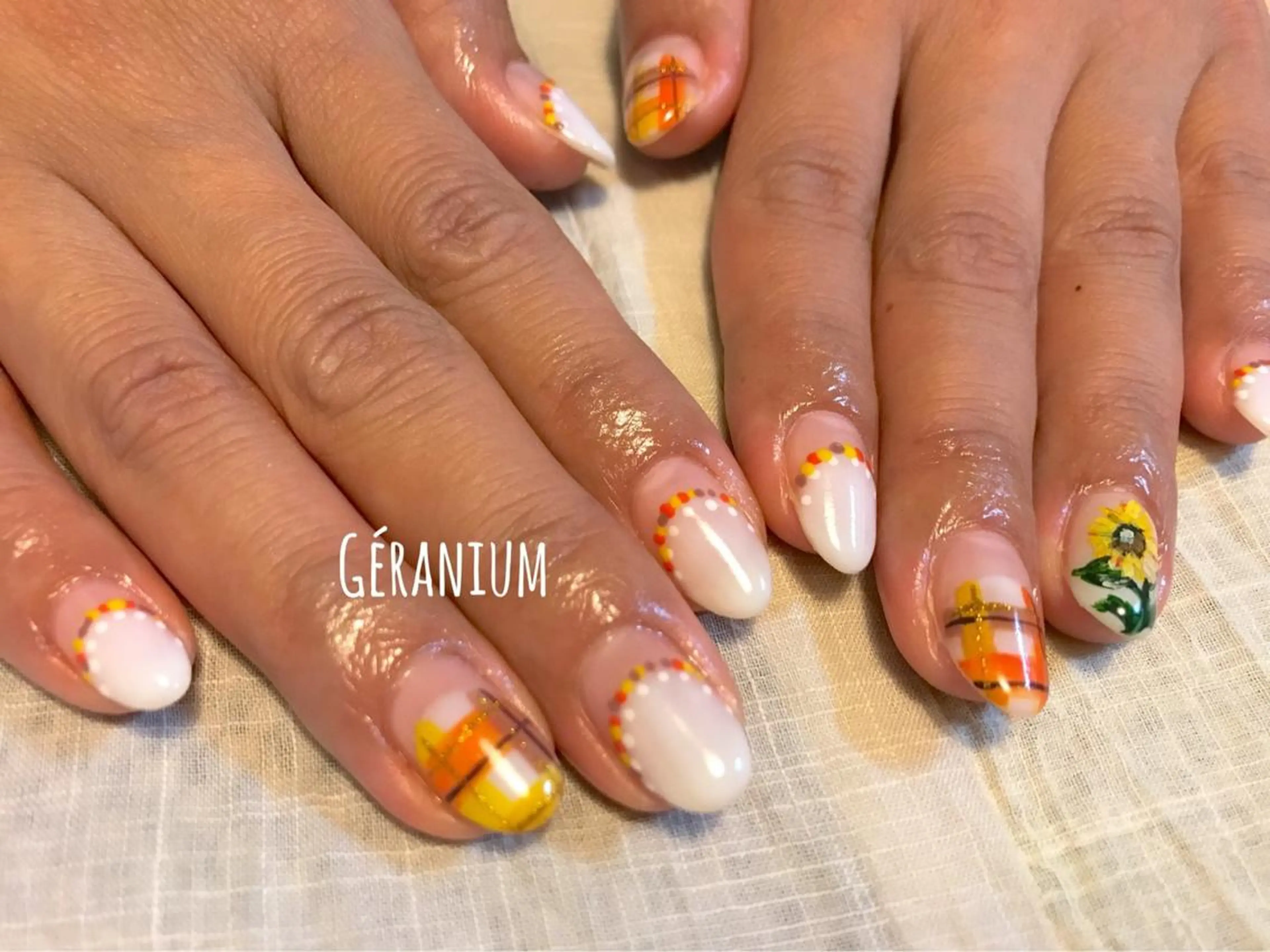 ネイル GéRanium Harukaのネイルデザイン