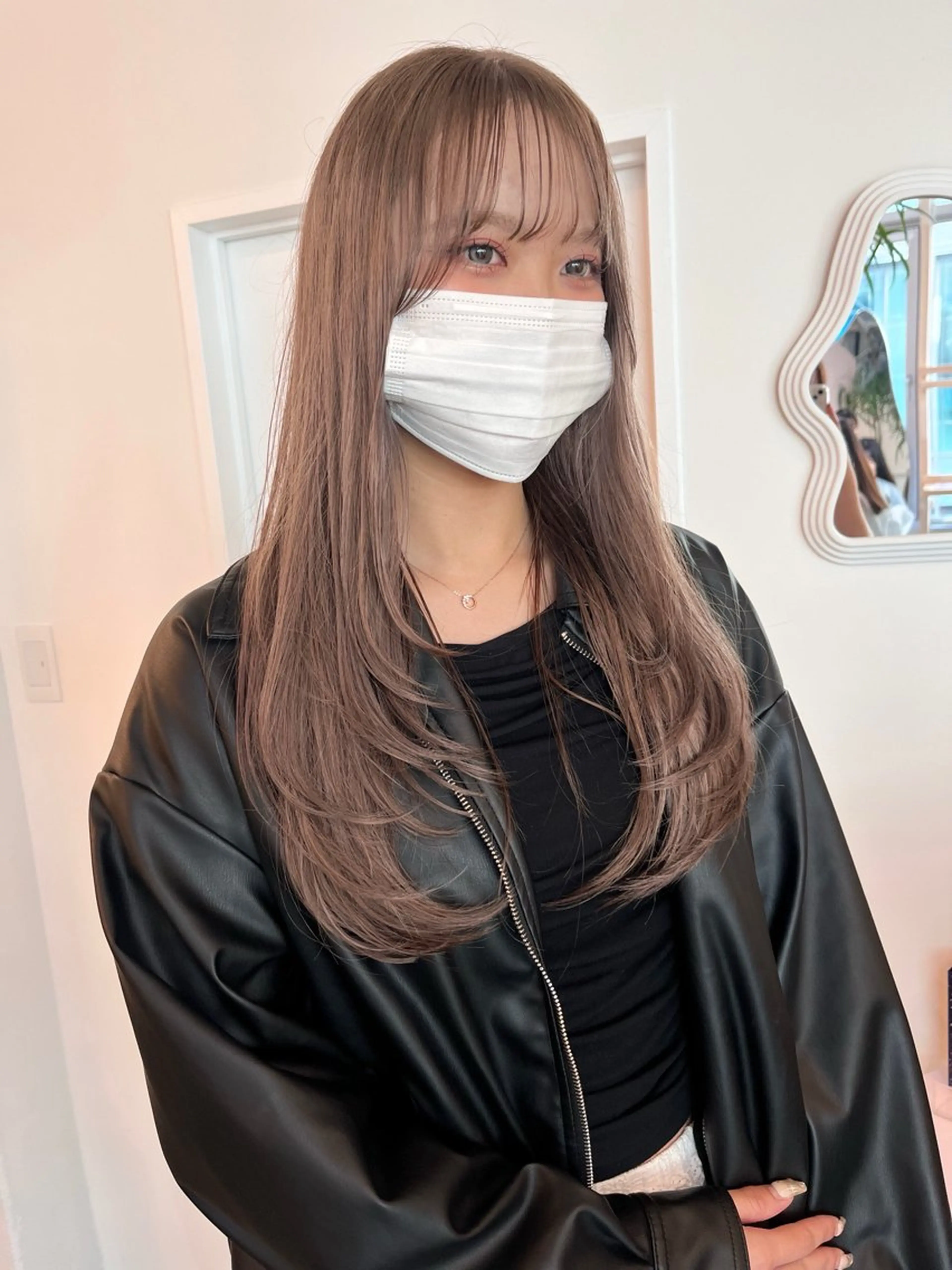 ロング レイヤーカット/韓国 ヘア/ honokaのヘアスタイル