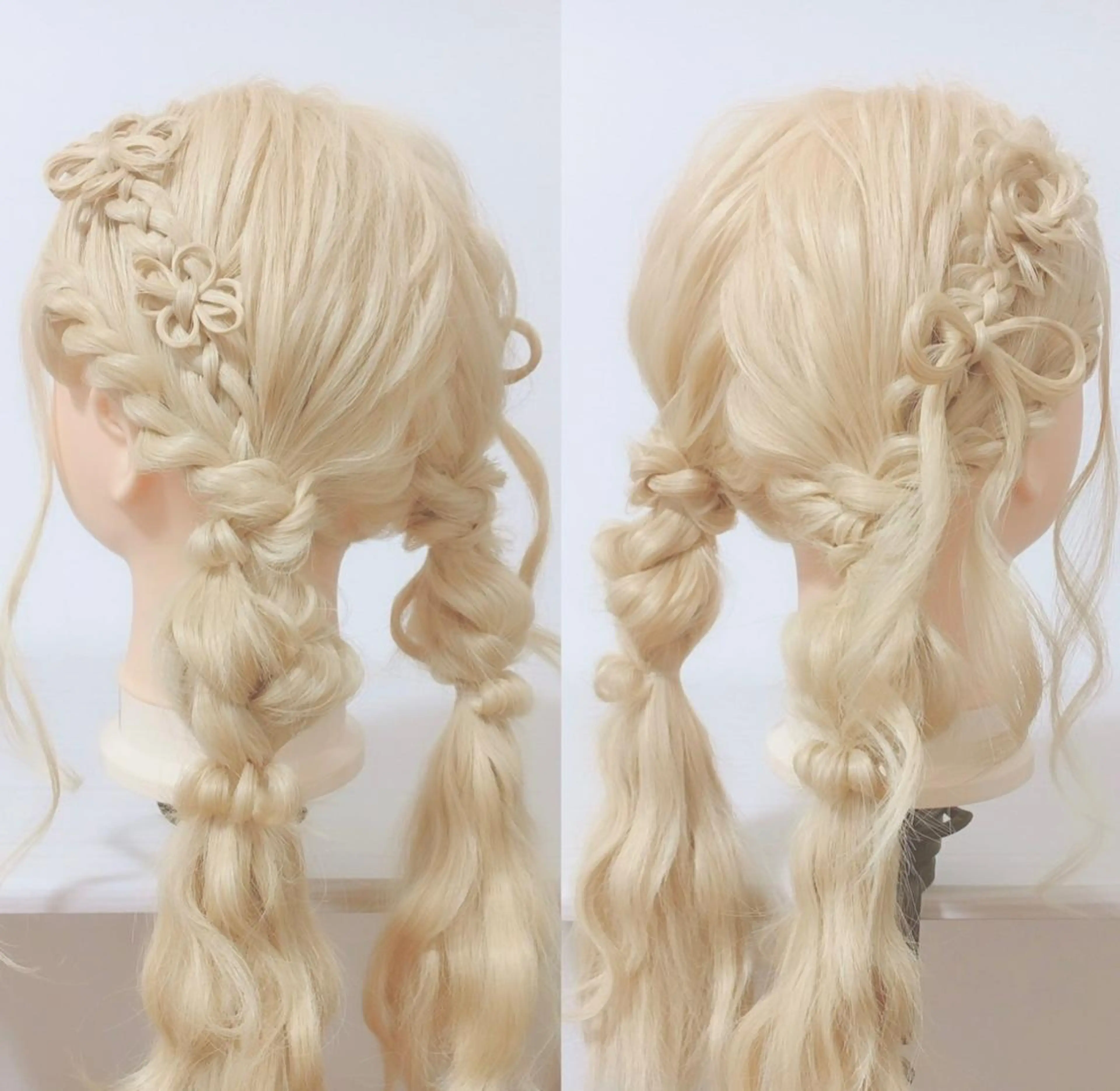 ロング ヘアアレンジ 🩰韓国レイヤー🩷 艶カラー🌷小栁歩美のヘアスタイル