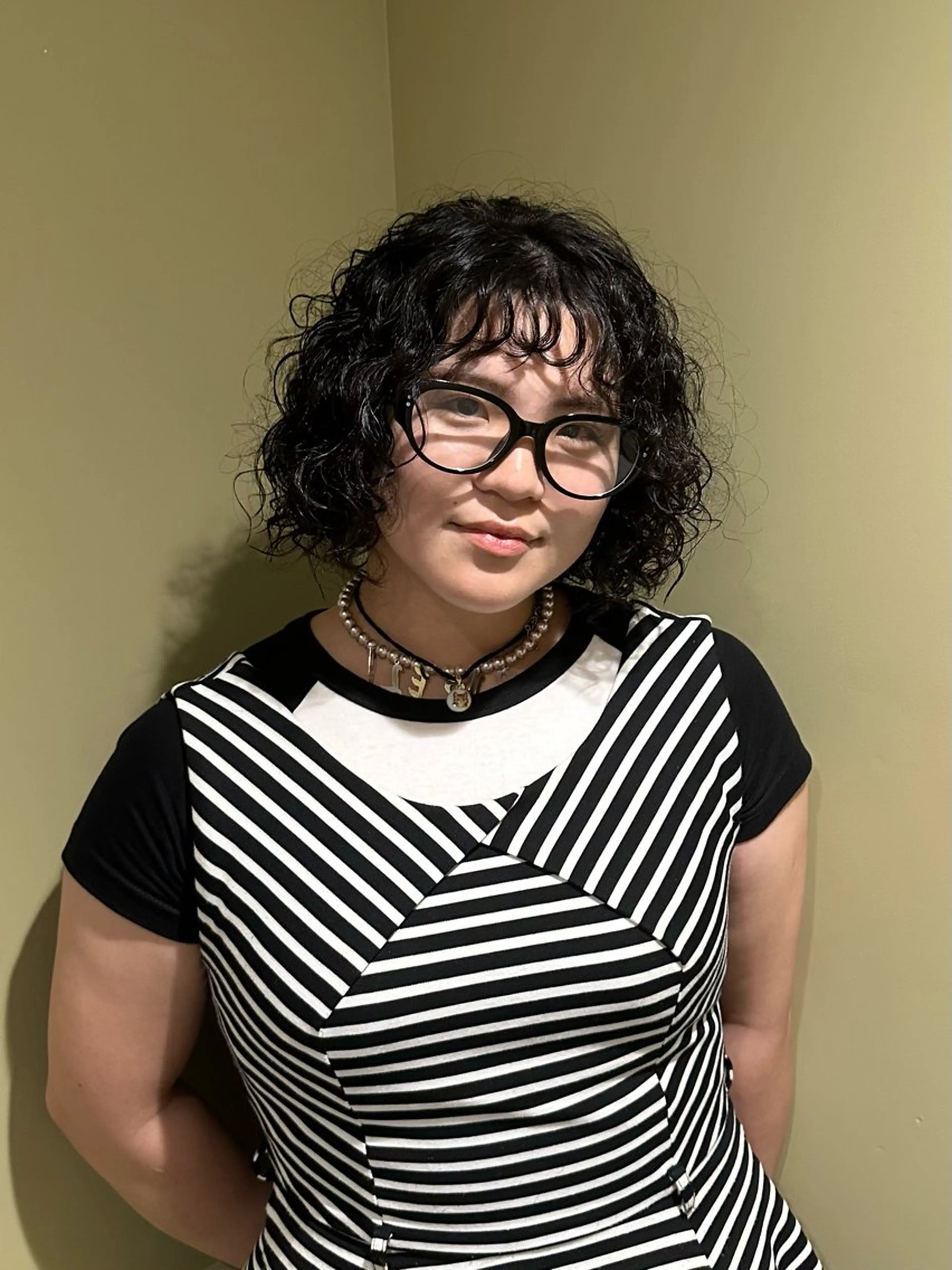 ミディアム パーマ パーマ カット/パーマ/ iroha🪼のヘアスタイル