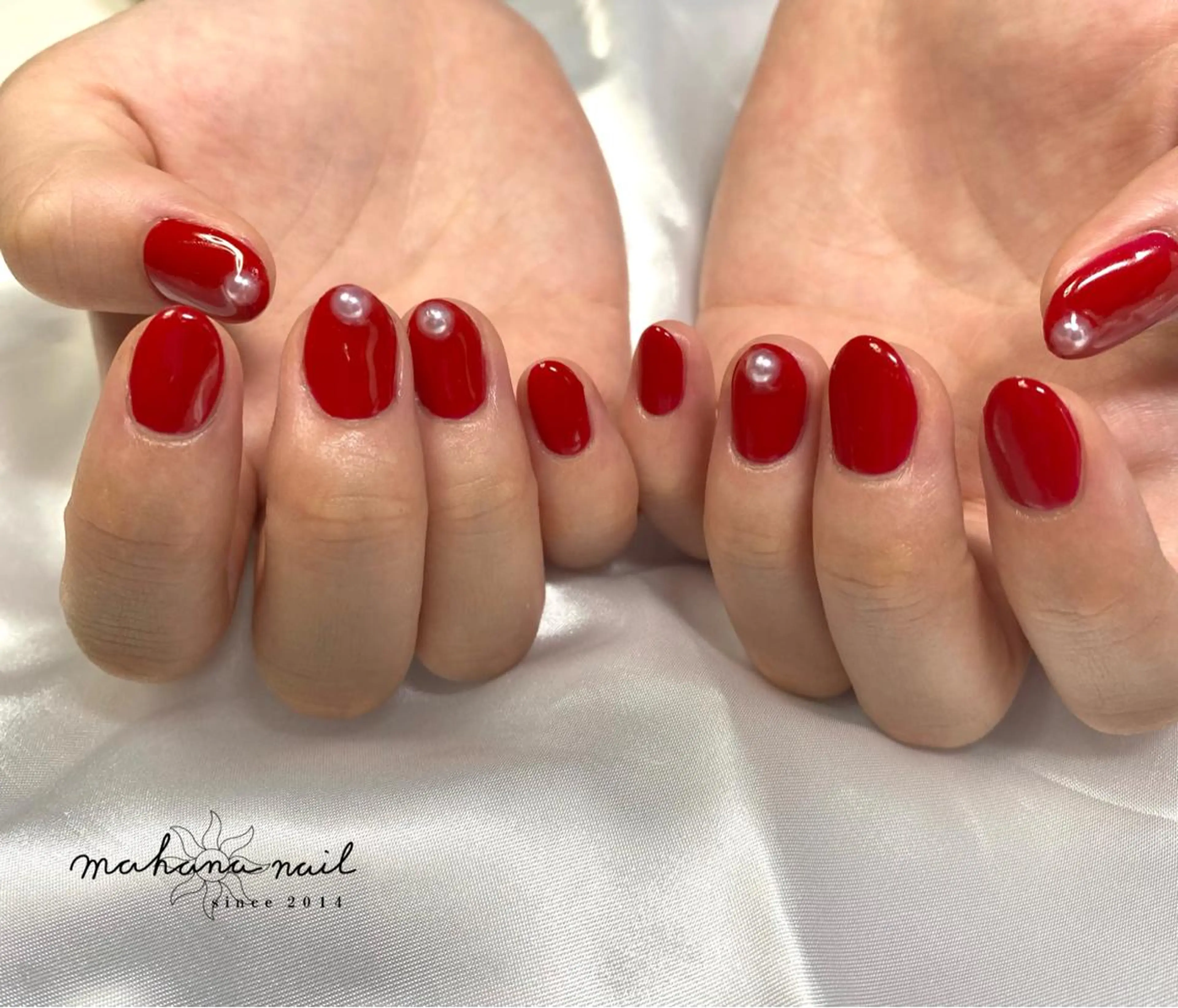 ネイル ワンカラーネイル mahana nailのネイルデザイン