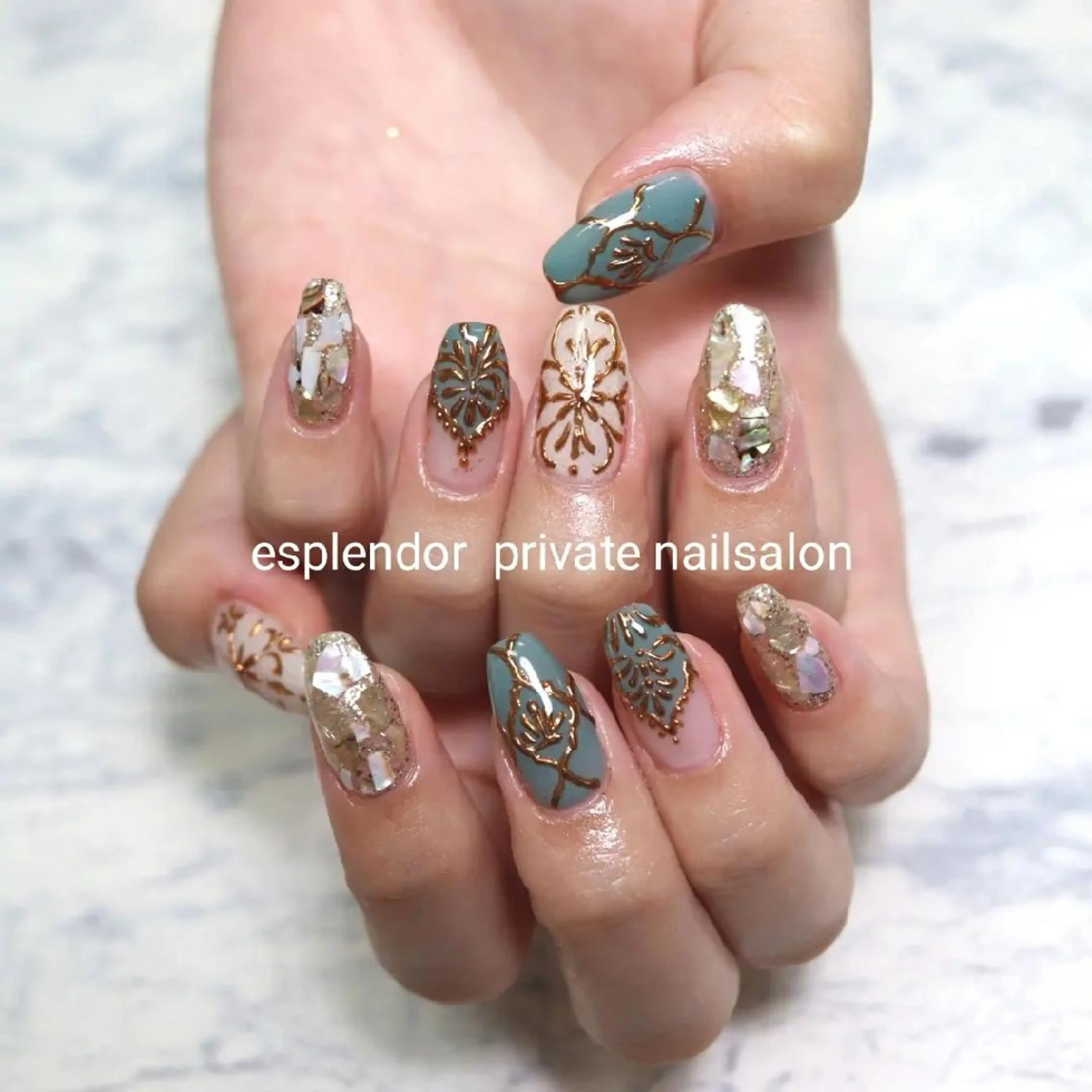 ネイル 持ち込み esplendor  エスプレンドル所属・esplendor  小野寺のネイルデザイン