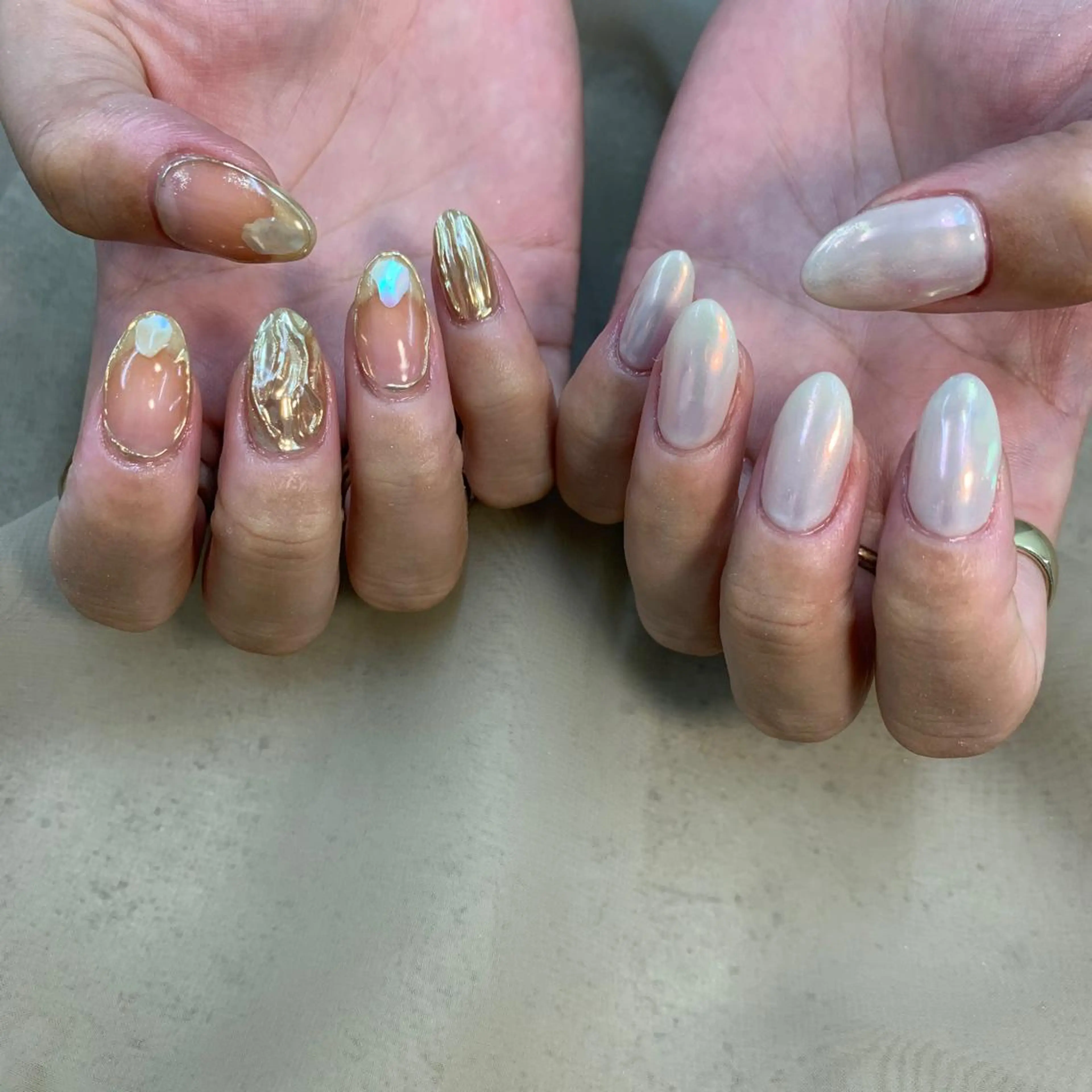 ネイル ハンドネイル 新宿ニュアンスネイル makotoのネイルデザイン