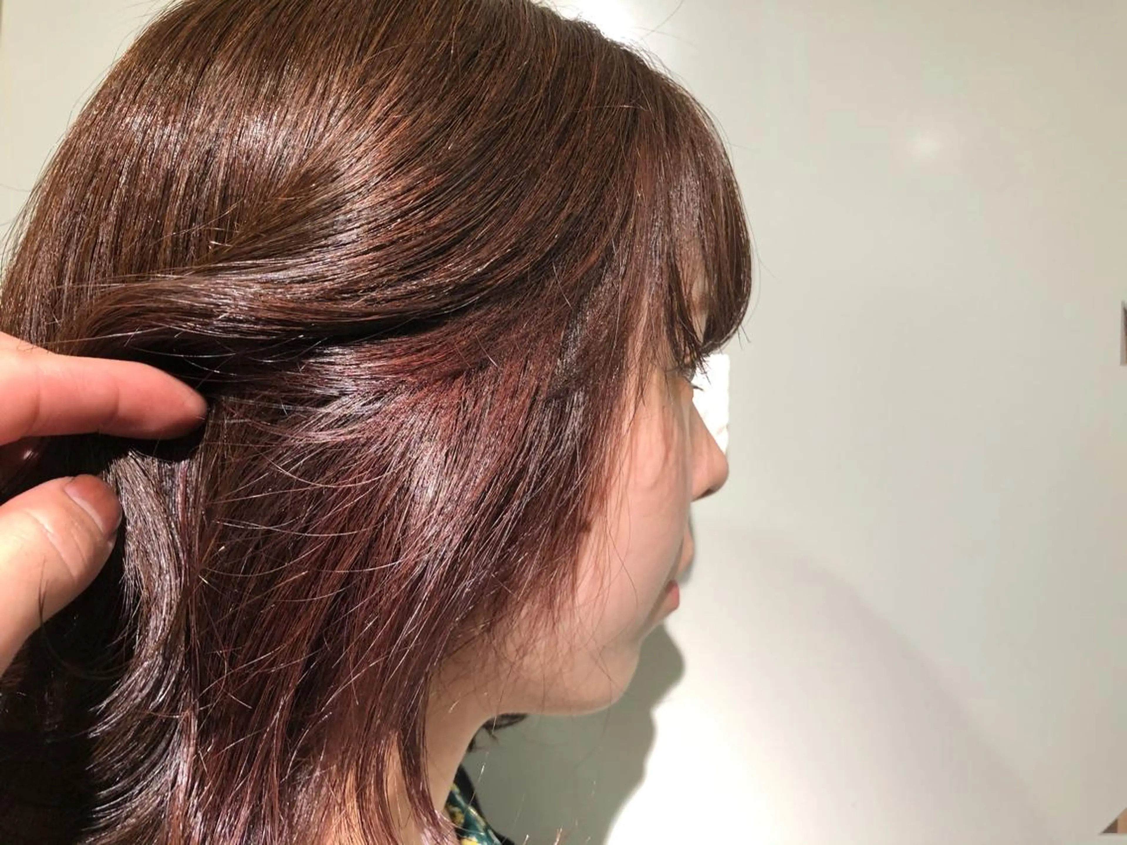 ミディアム ミディアムパーマ 外国人風カラー レイヤーカット ✂ショート・ボブ専門 顔型診断✂奥田裕仁のヘアスタイル