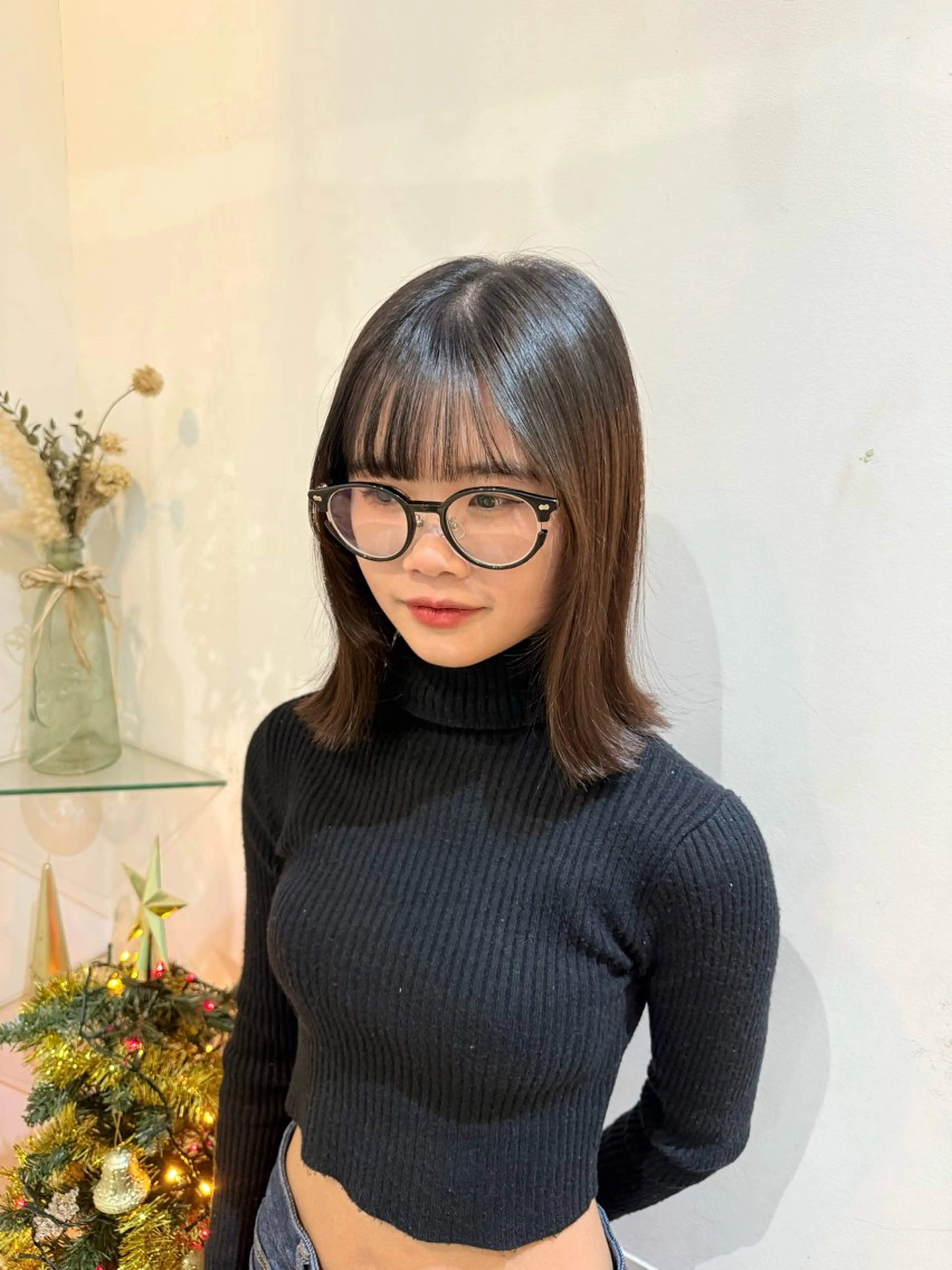 ミディアム ♡艶髪/顔周り♡ Konomiのヘアスタイル