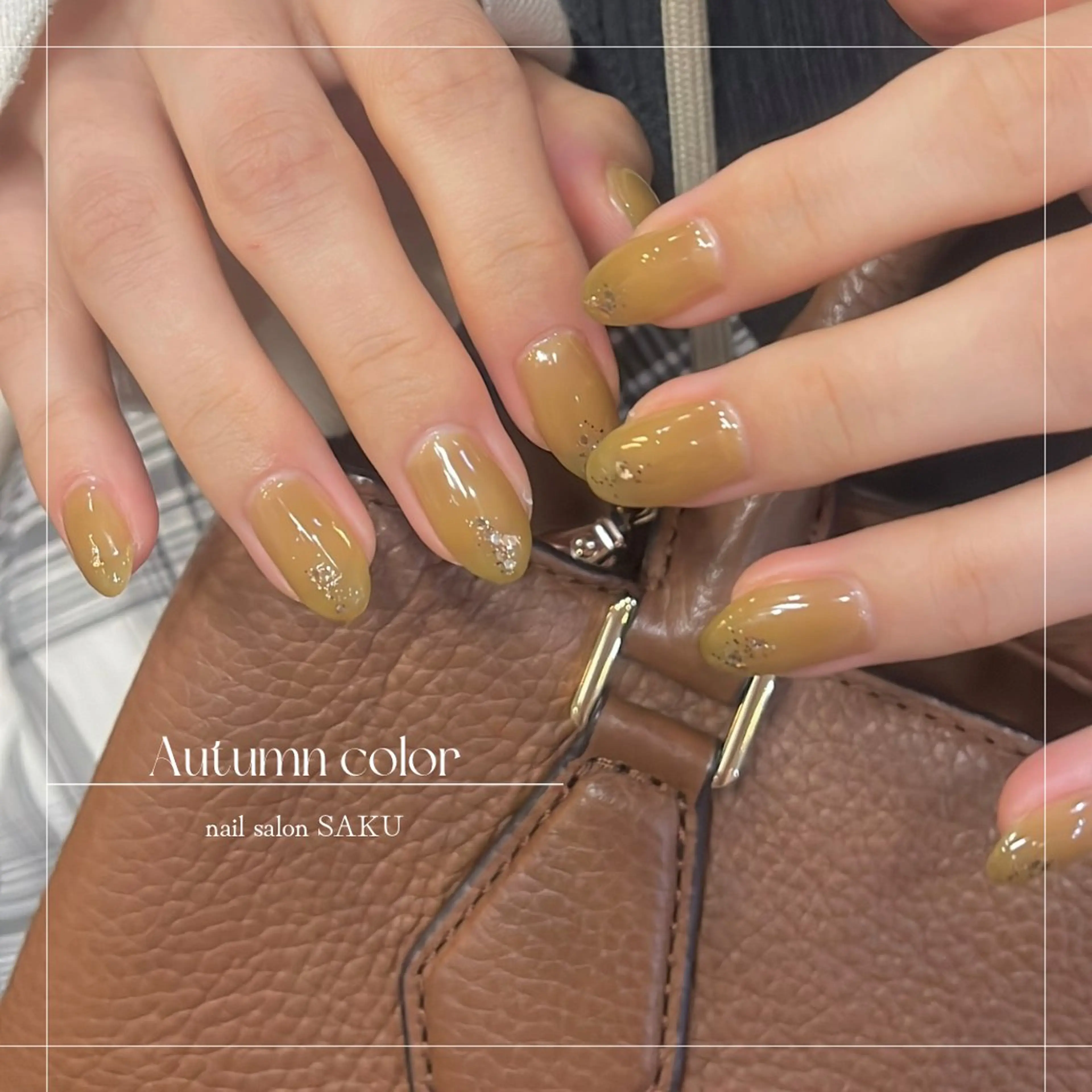 ネイル ニュアンスネイル シンプルネイル ハンドネイル SAKU  nail[サクネイル]所属・SAKU nail 作島茜のネイルデザイン