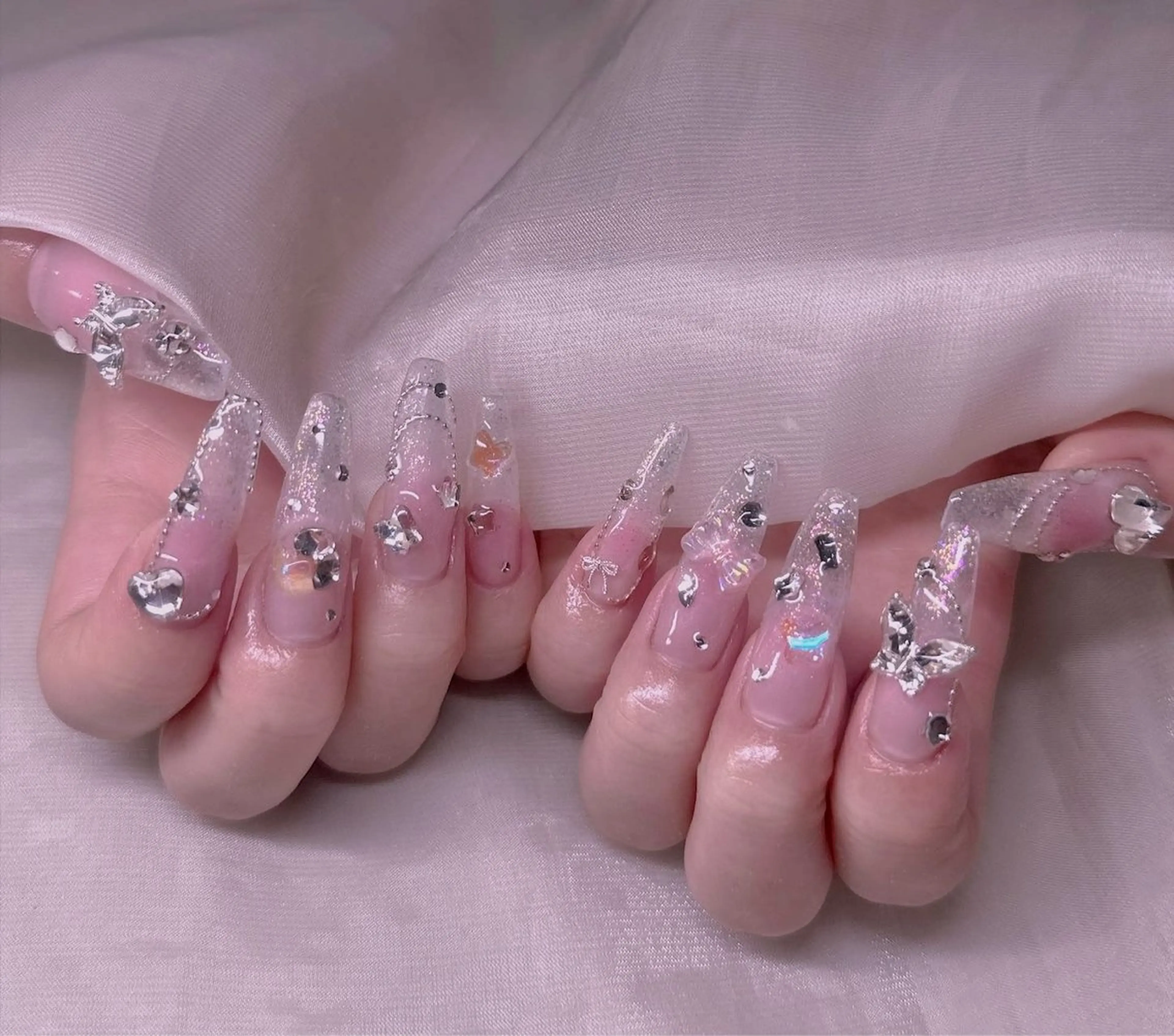 ネイル 長さだし専門店 M2　rikaのネイルデザイン