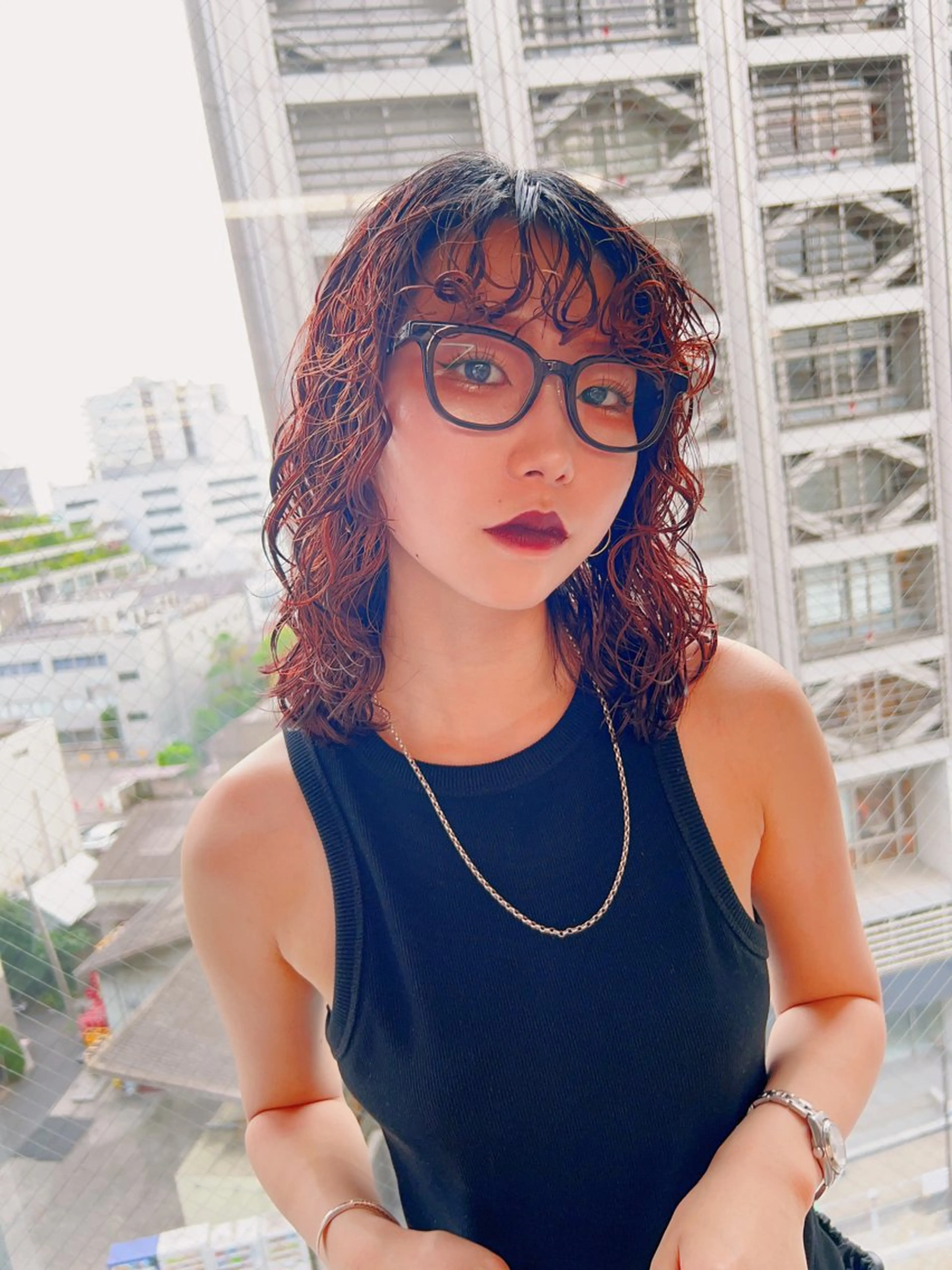 ロング カラー ヘアアレンジ 【代表】 たき〜のヘアスタイル