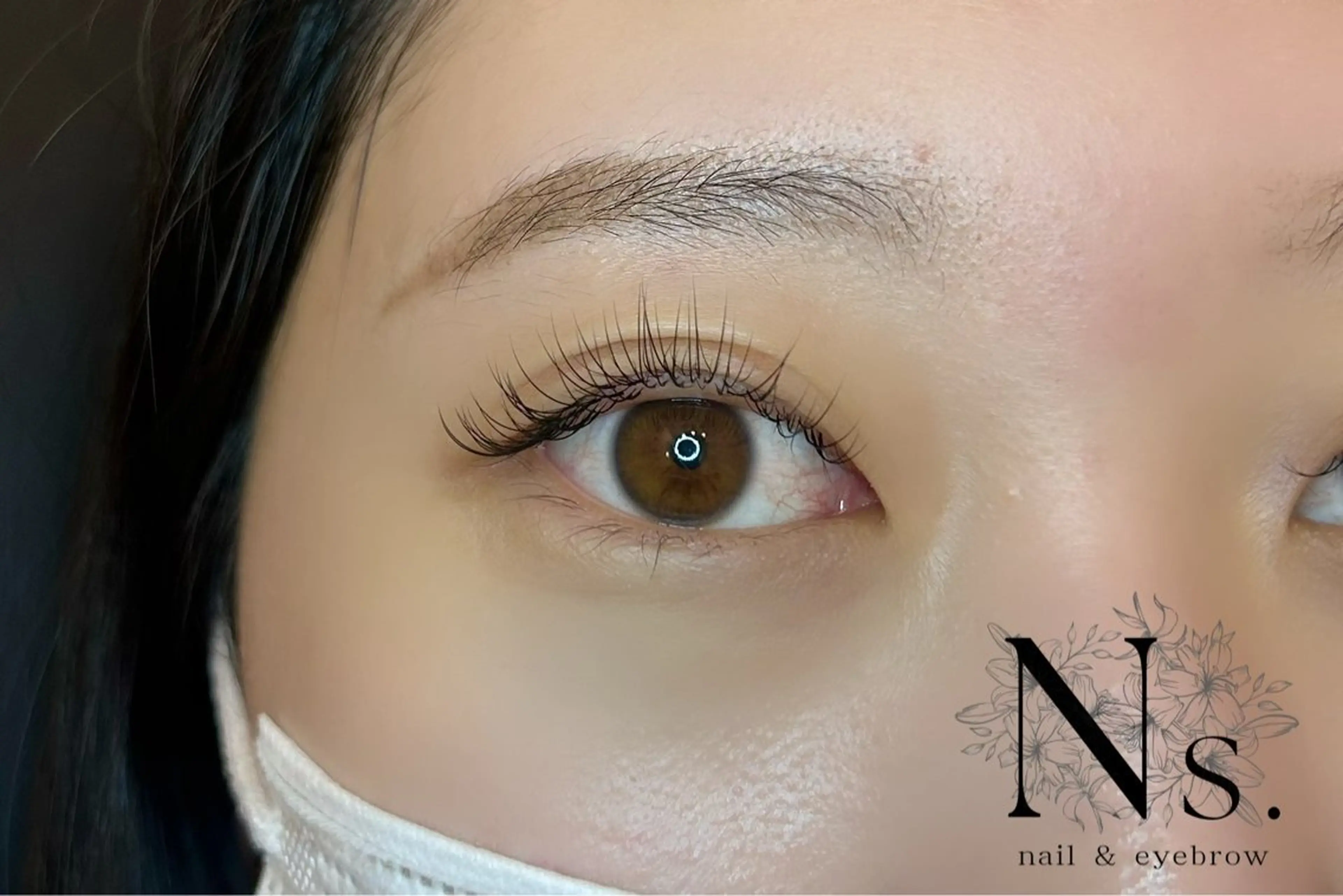 マツエク・マツパ セーブル マツエク Ns.nail &eyebrow所属・Ns.nail& eyebrow南瑠華のマツエク・マツパデザイン