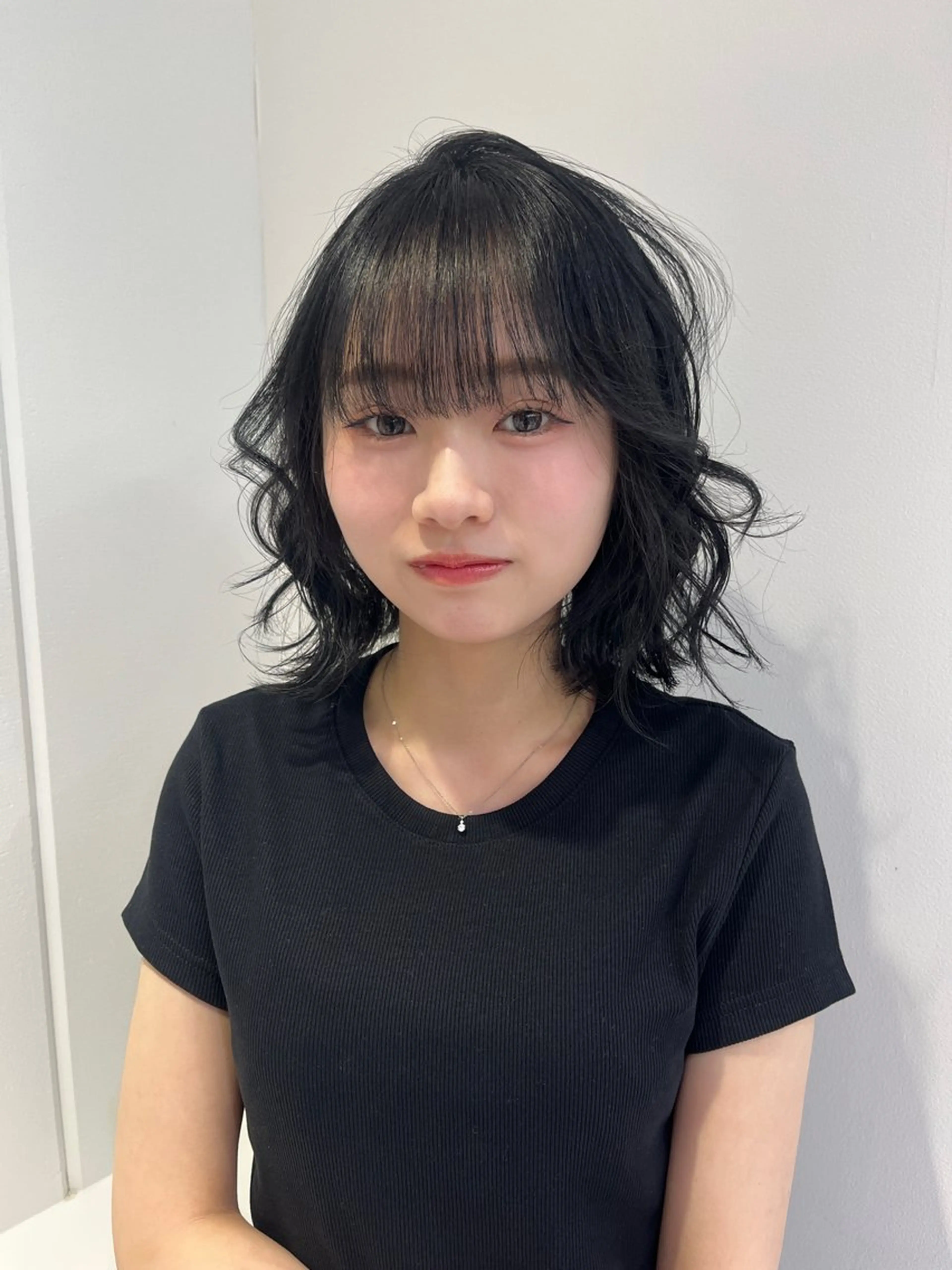 ショート カラー 栄/ミルクティー/ ベージュ/リホナ🧸のヘアスタイル