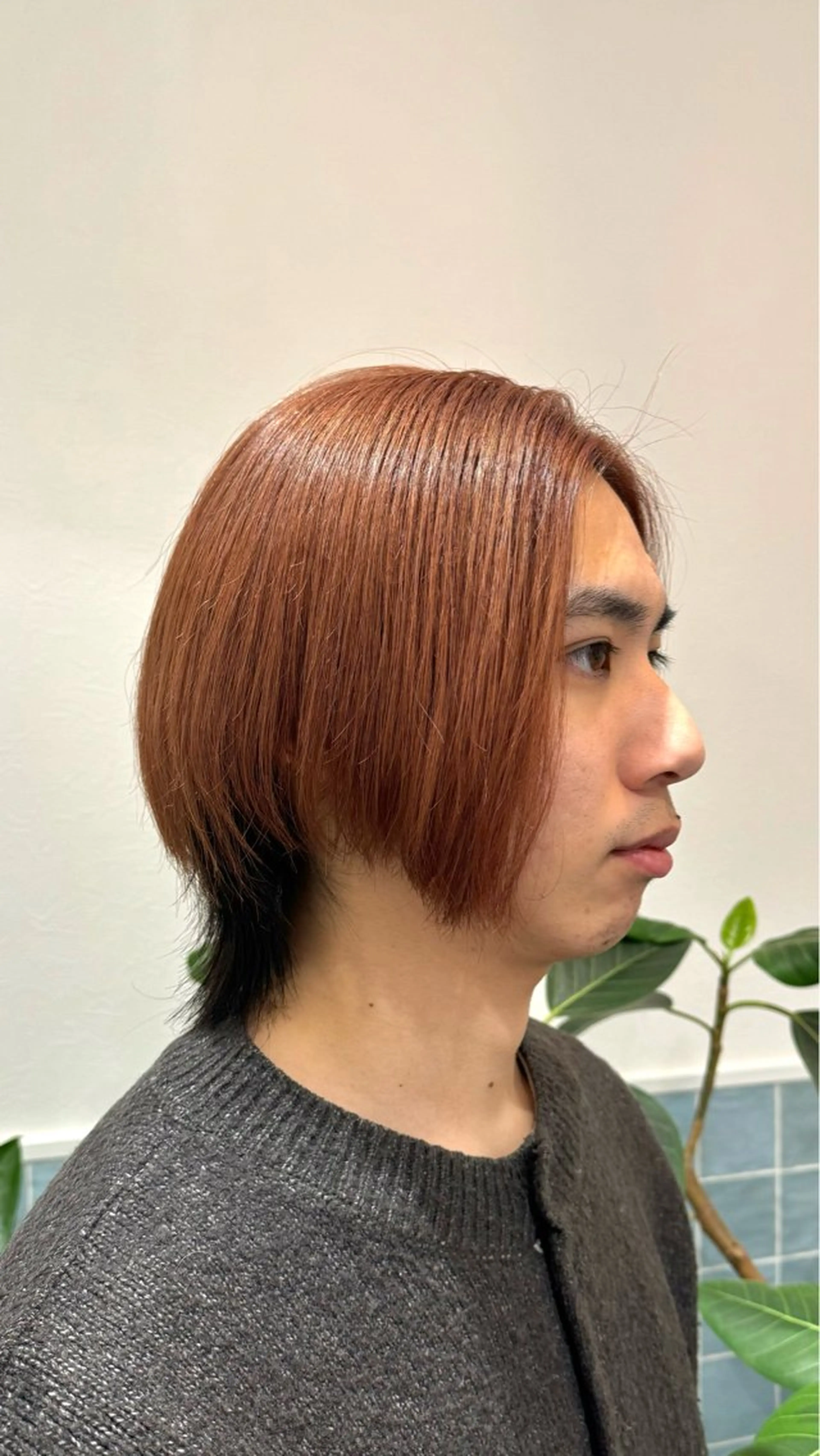 メンズ メンズブリーチ カット ヘアカラー 透明感/オリーブ /わがつまこうすけのヘアスタイル