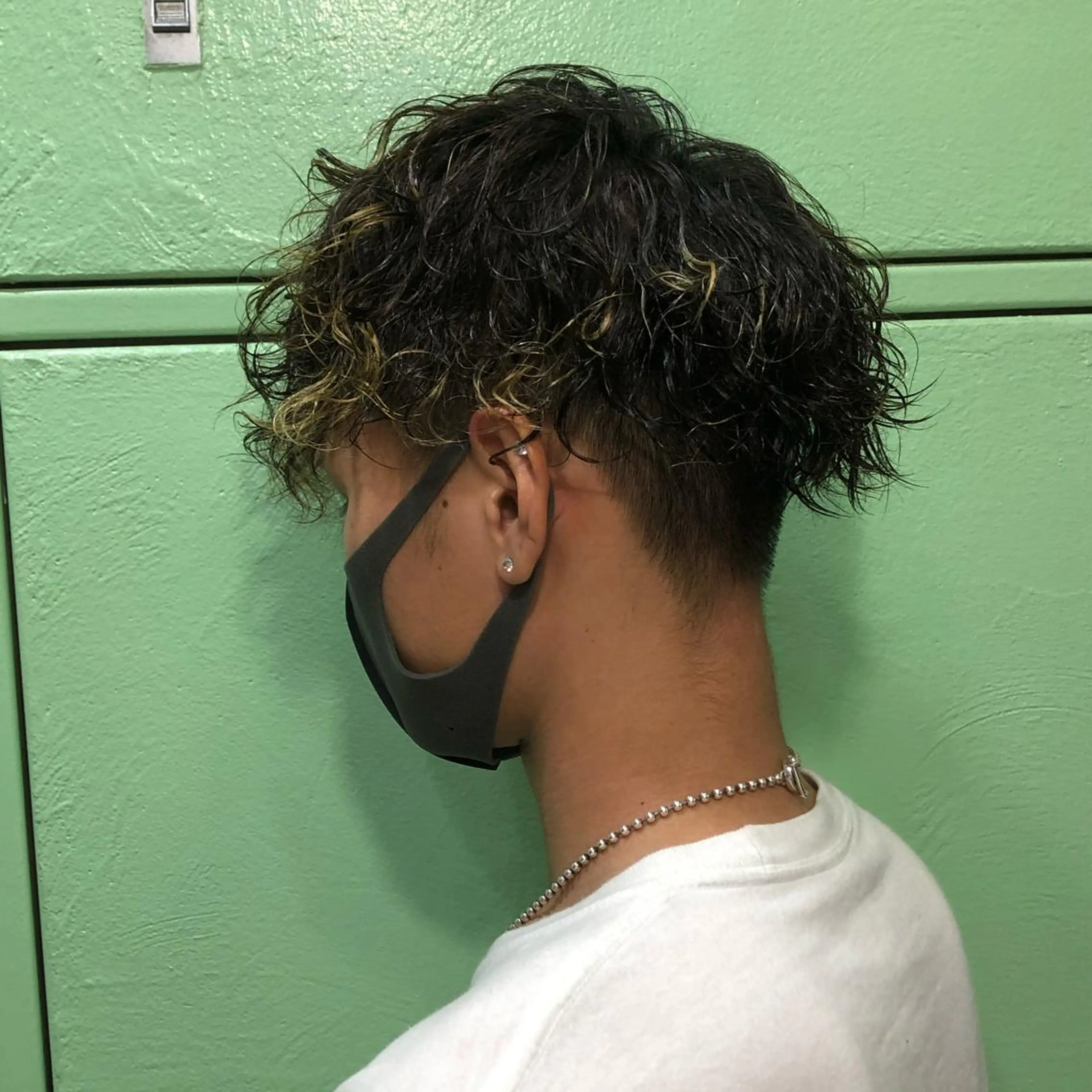 パーマ メンズ 渋谷/フェード/ 國分 翔のヘアスタイル